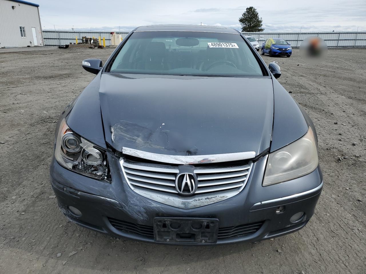 2007 Acura RL VIN JH4KB16637C003907 Copart auction photo, front end damage thumbnail 5