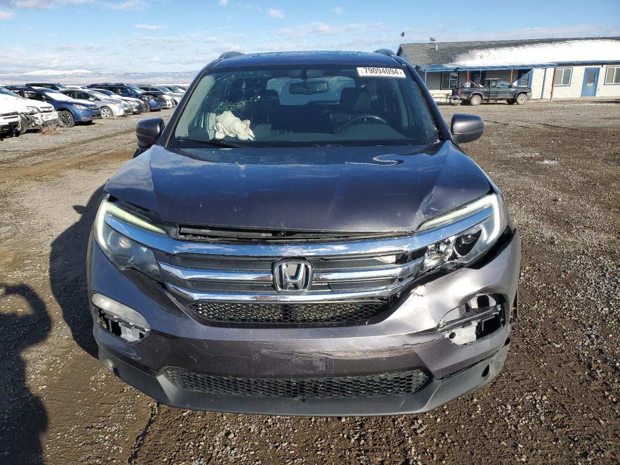 2016 Honda Pilot VIN 5FNYF6H86GB059533 Copart auction photo, front end / minor dent/scratches damage thumbnail 5