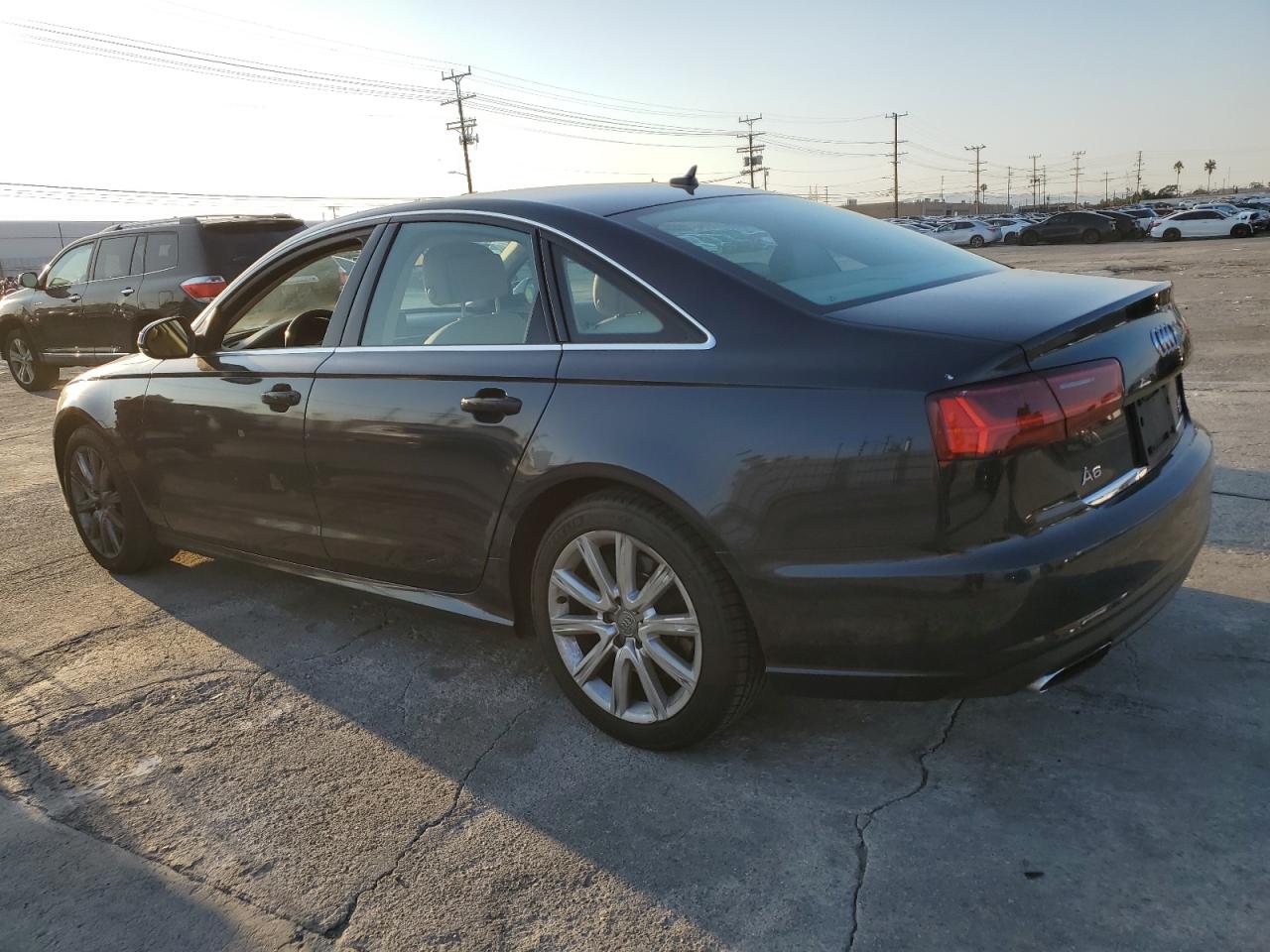 2016 Audi A6 VIN WAUFFAFC3GN005798 Copart auction photo, side / front end damage thumbnail 2