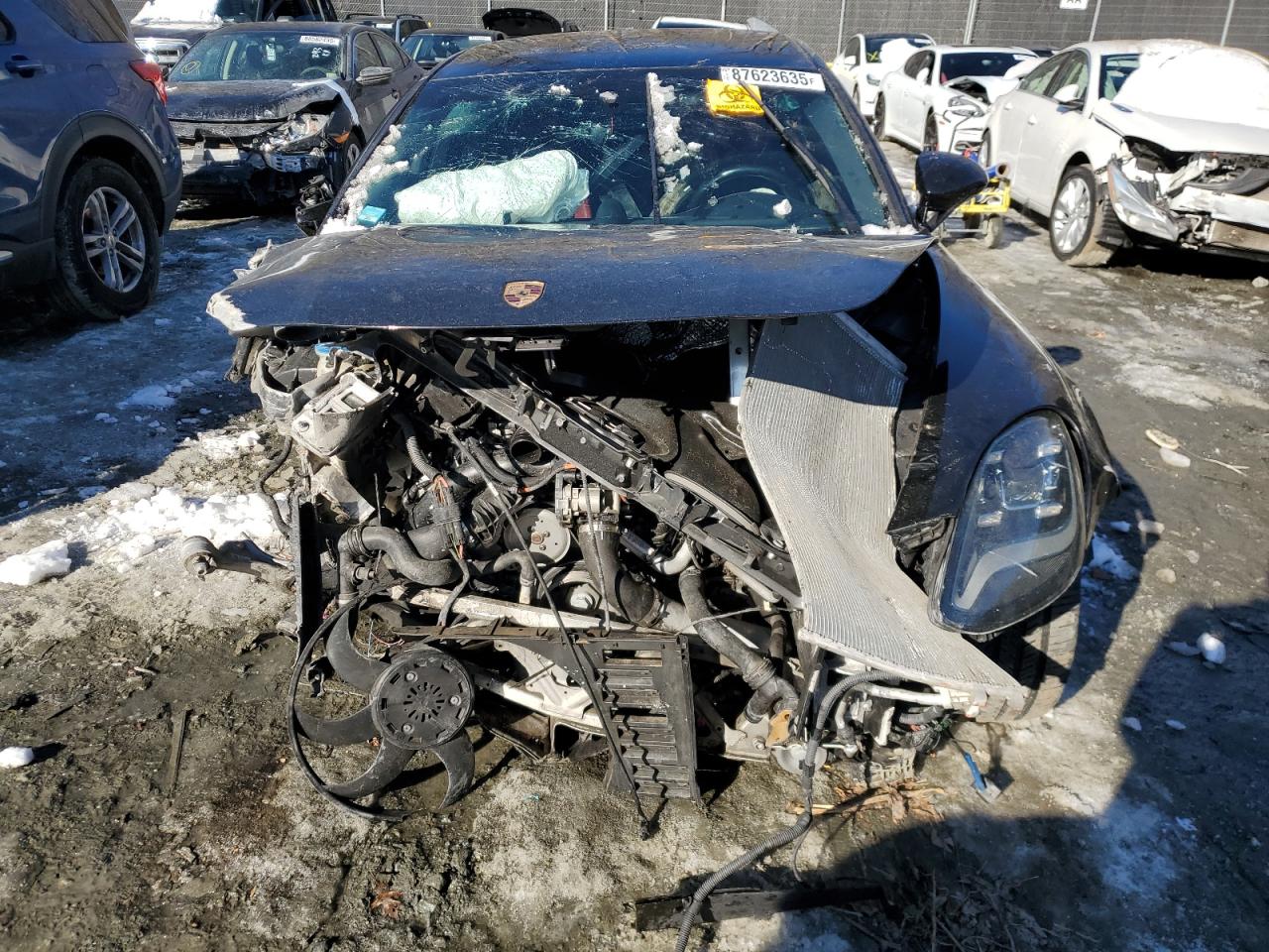 2018 Porsche Panamera VIN WP0AA2A76JL109586 Copart auction photo, all over / undercarriage damage thumbnail 5