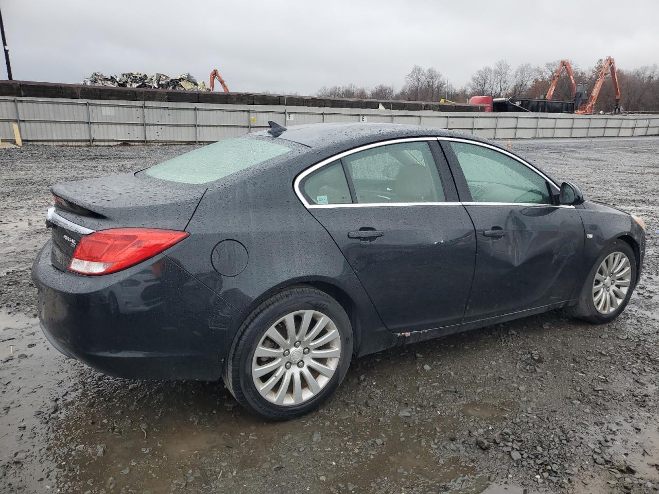 2011 Buick Regal VIN W04GP5EC2B1128239 Copart auction photo, vandalism / side damage thumbnail 3