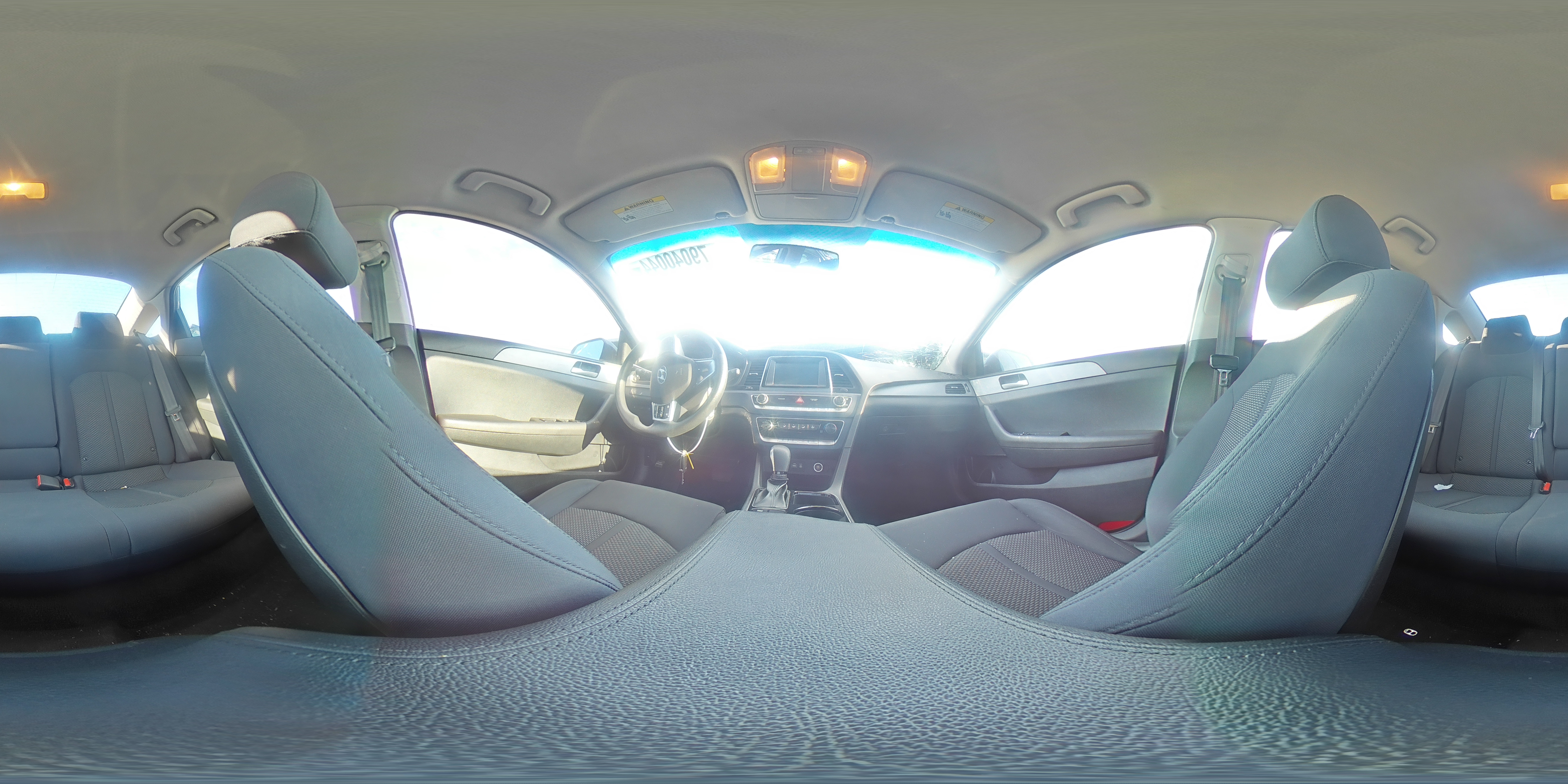 2019 Hyundai Sonata VIN 5NPE24AF3KH759967 Copart auction photo, front end damage thumbnail 13