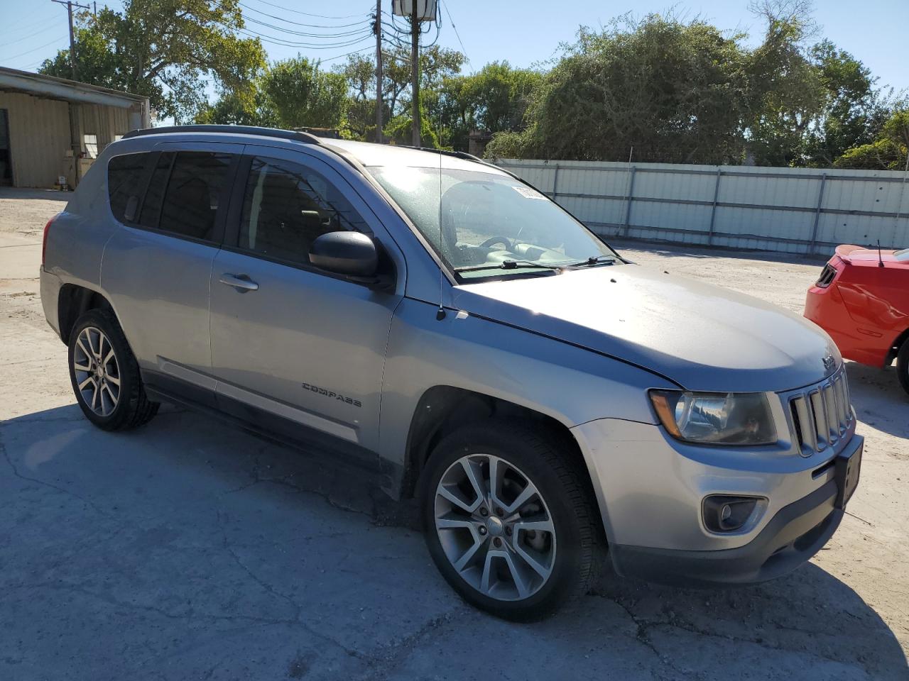 2016 Jeep Compass VIN 1C4NJCBA6GD738107 Copart auction photo, all over damage thumbnail 4