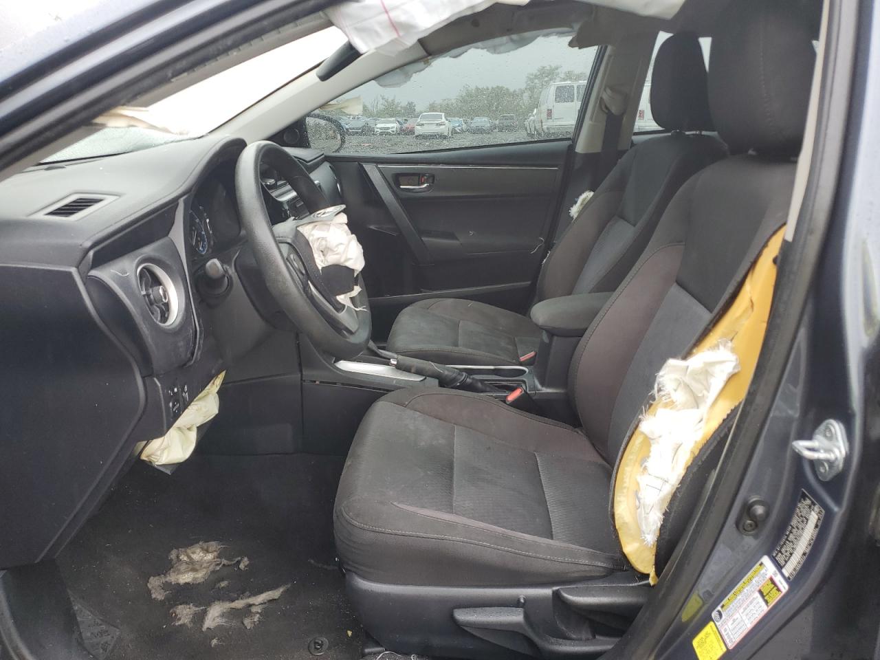 2017 Toyota Corolla VIN 2T1BURHE6HC828945 Copart auction photo, all over damage thumbnail 7