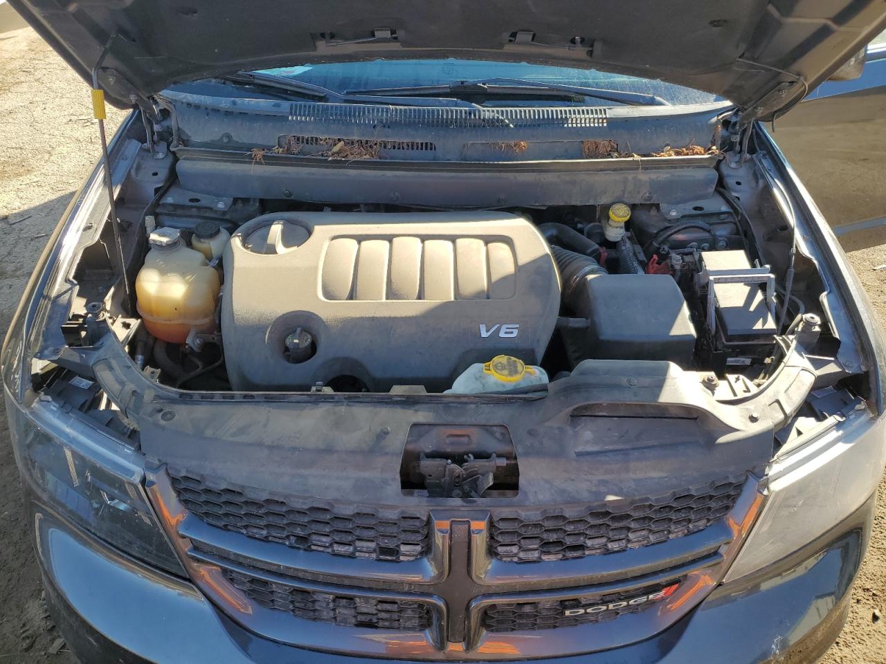 2017 Dodge Journey VIN 3C4PDCGGXHT518770 Copart auction photo, all over damage thumbnail 13