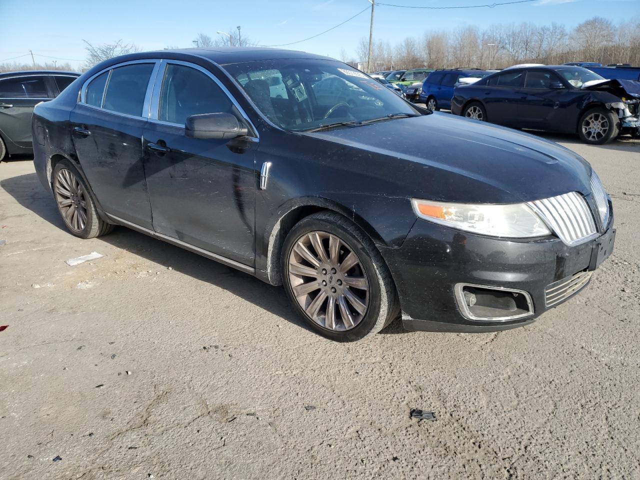 2012 Lincoln MKS VIN 1LNHL9ER6CG804784 Copart auction photo, all over damage thumbnail 4