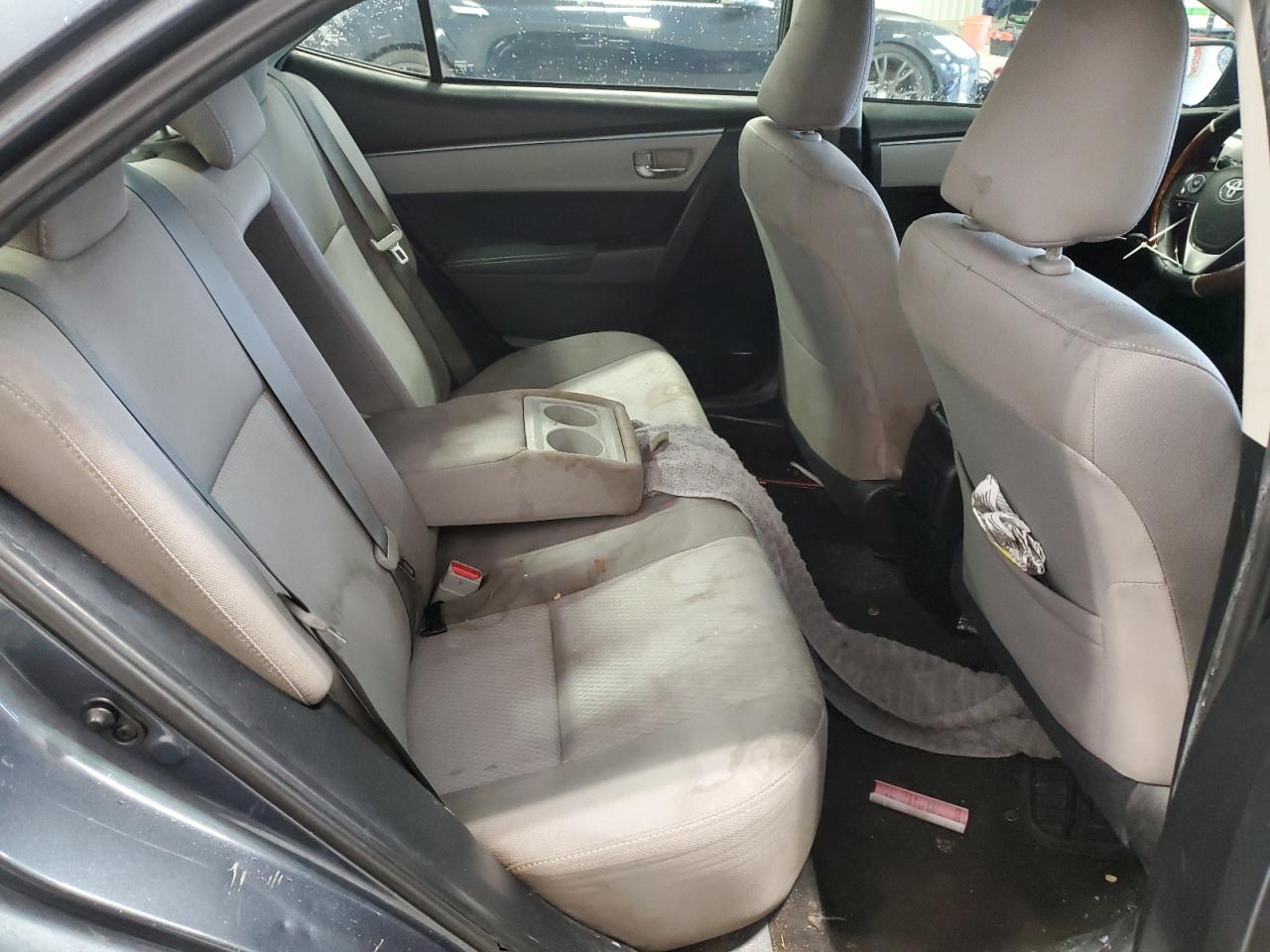 2015 Toyota Corolla VIN 2T1BURHE5FC310208 Copart auction photo, all over damage thumbnail 10