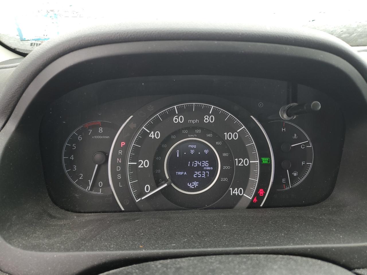 2015 Honda CR-V VIN 2HKRM4H31FH629697 Copart auction photo, front end damage thumbnail 9