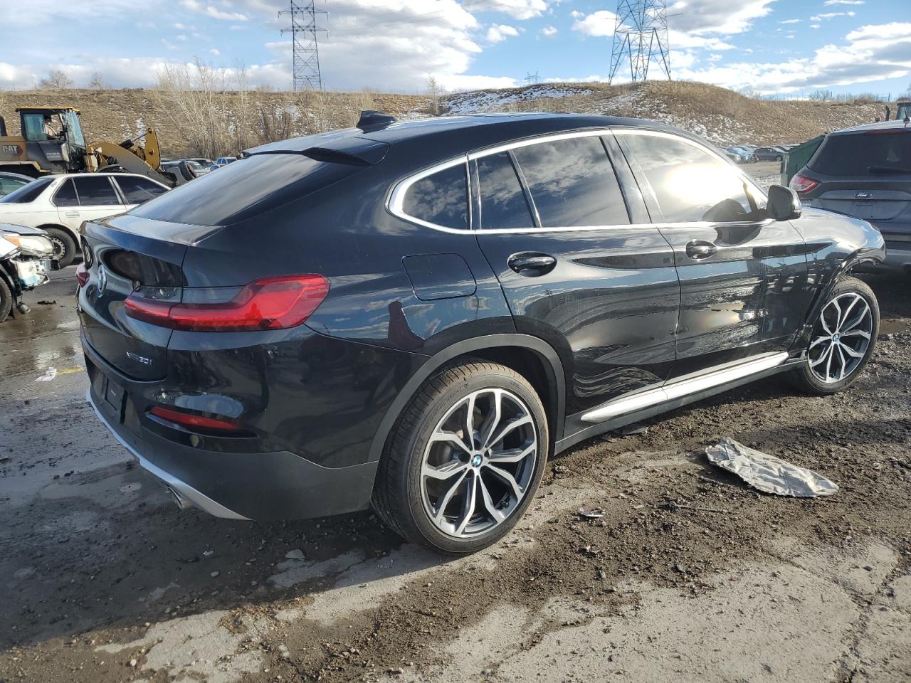 2020 BMW X4 VIN 5UX2V1C01L9B30138 Copart auction photo, front end damage thumbnail 3