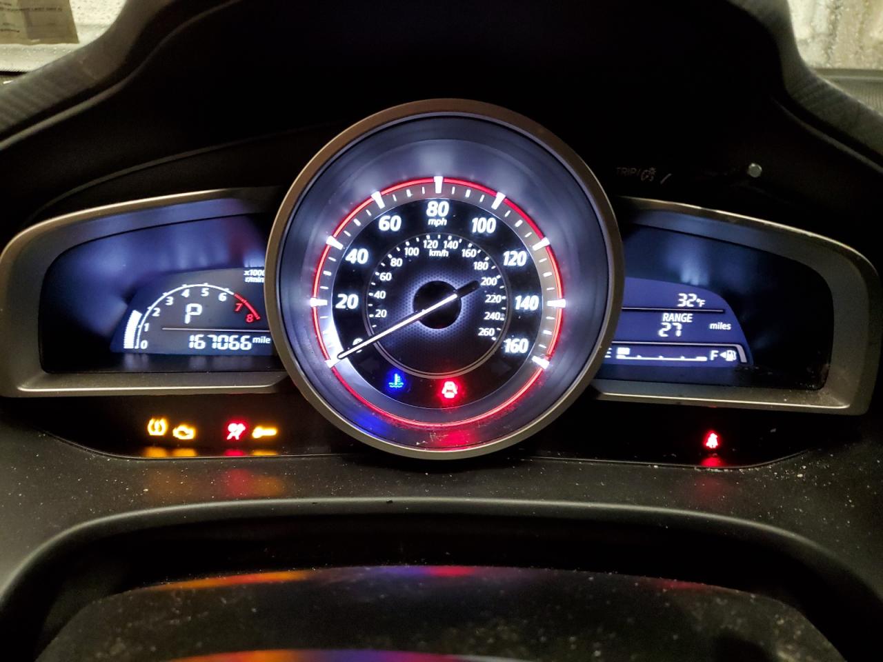 2016 Mazda 3 VIN JM1BM1U72G1333668 Copart auction photo, front end / rear end damage thumbnail 9