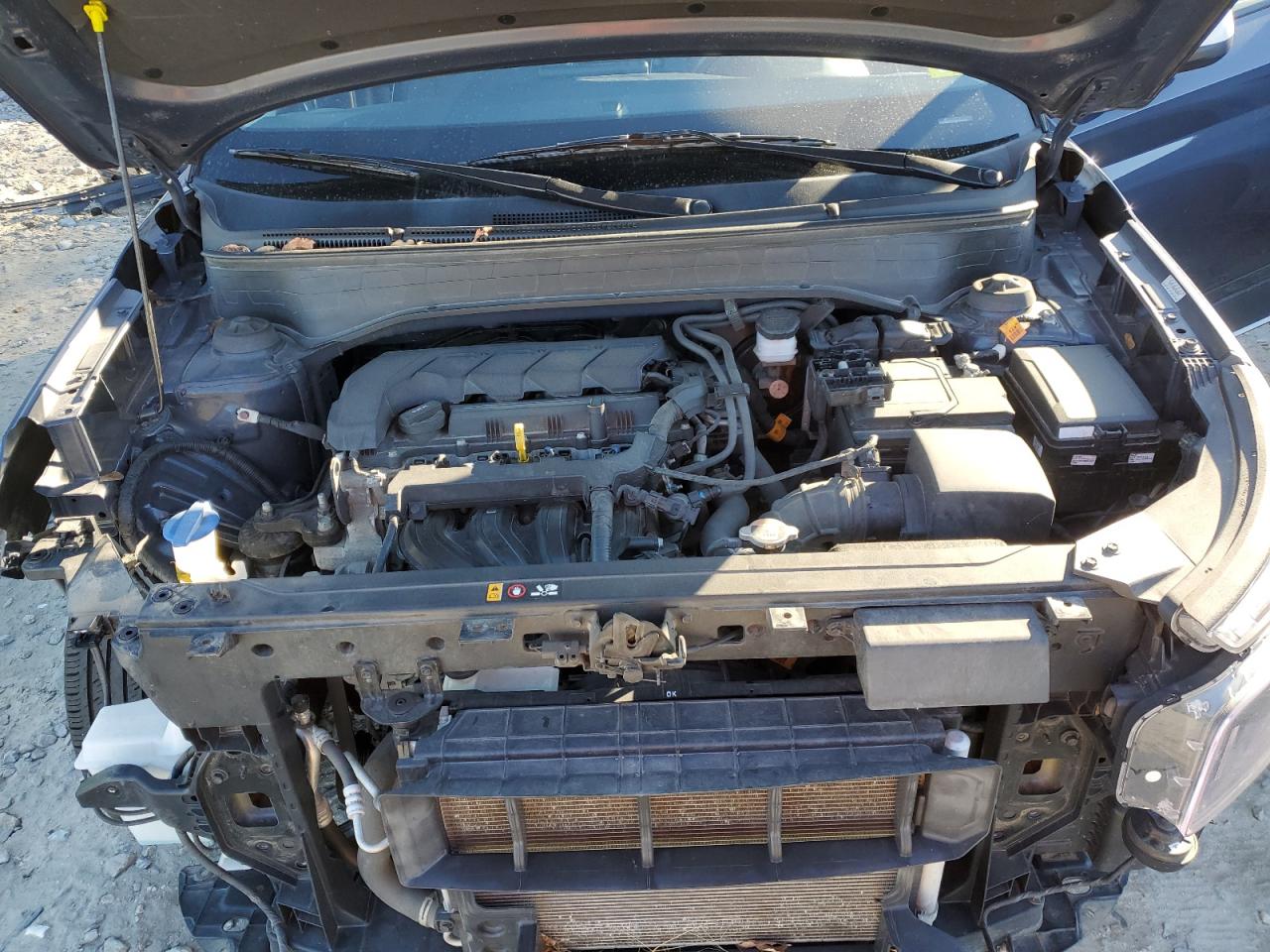 2022 Hyundai Venue VIN KMHRC8A39NU134541 Copart auction photo, rear end / front end damage thumbnail 12