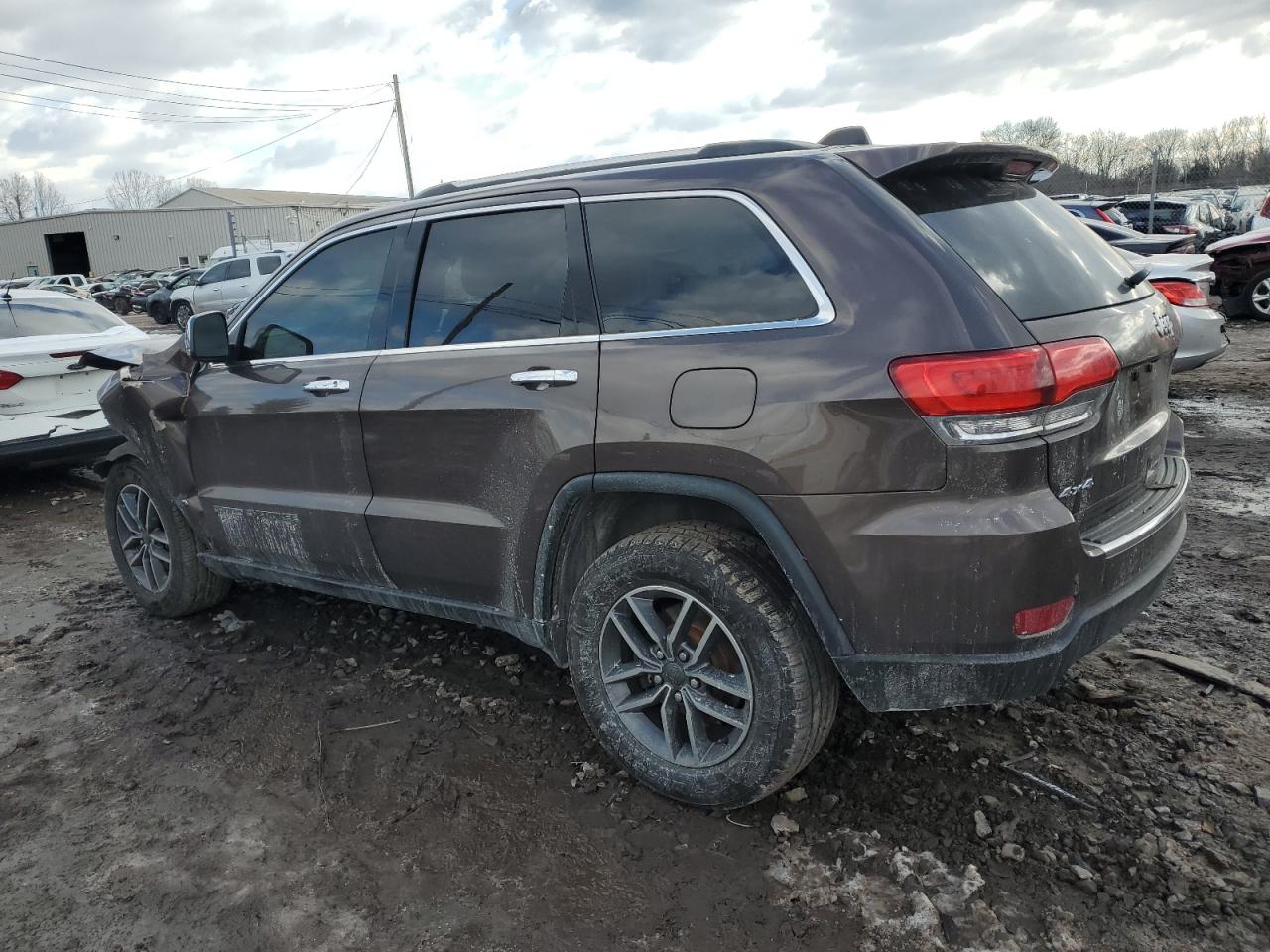 2019 Jeep Grand Cherokee VIN 1C4RJFBG5KC620667 Copart auction photo, front end damage thumbnail 2