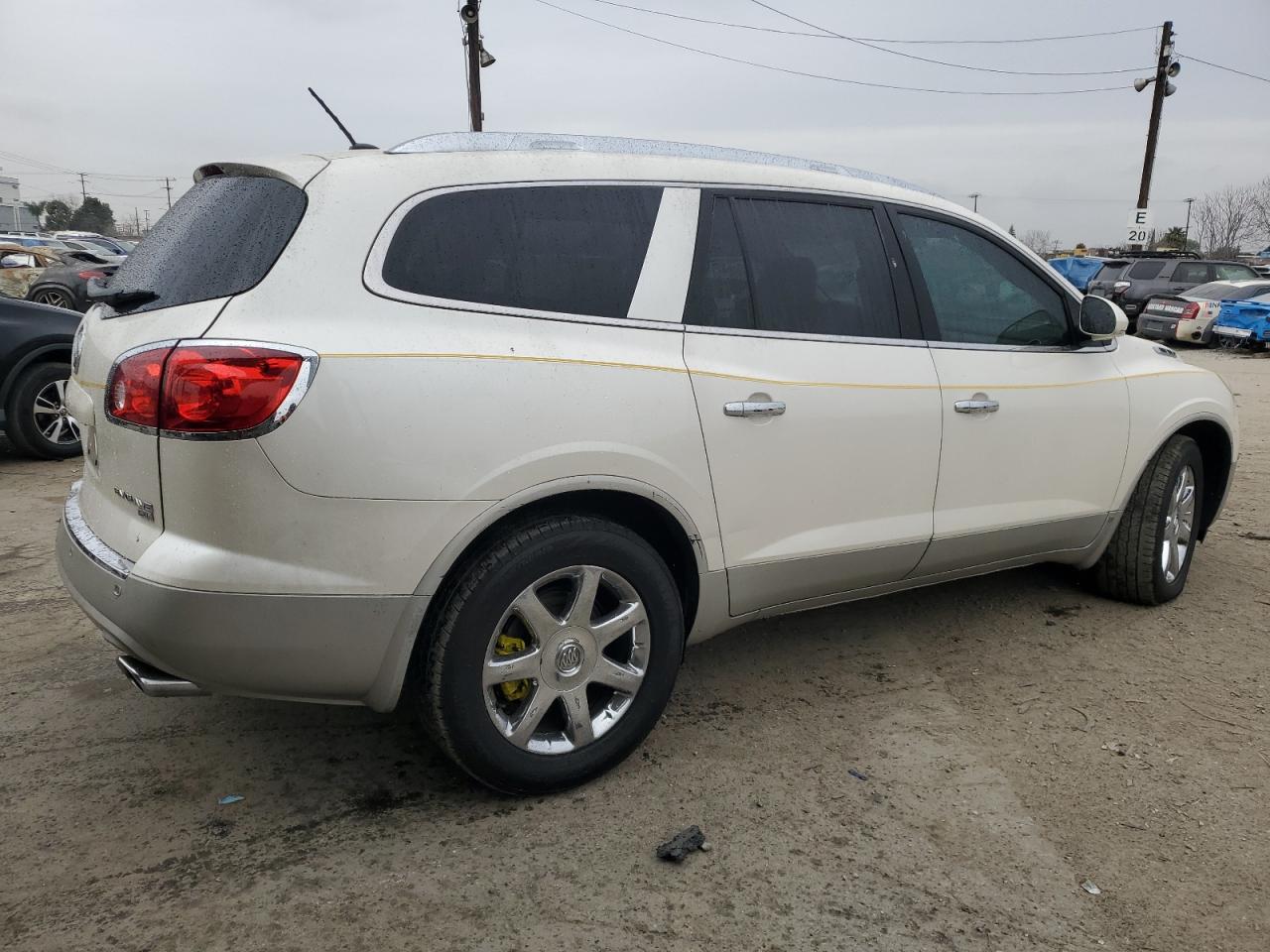 2009 Buick Enclave VIN 5GAER23D99J112780 Copart auction photo, rear end damage thumbnail 3