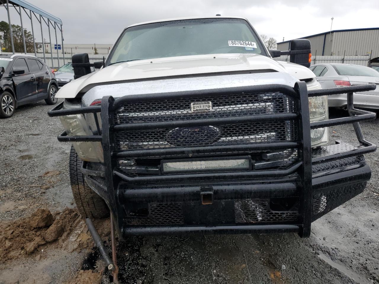 2015 Ford F250 VIN 1FT7W2BT9FEB21511 Copart auction photo, front end / undercarriage damage thumbnail 5