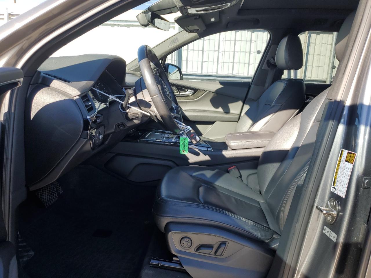 2017 Audi Q7 VIN WA1LHAF78HD039966 Copart auction photo, front end / side damage thumbnail 7