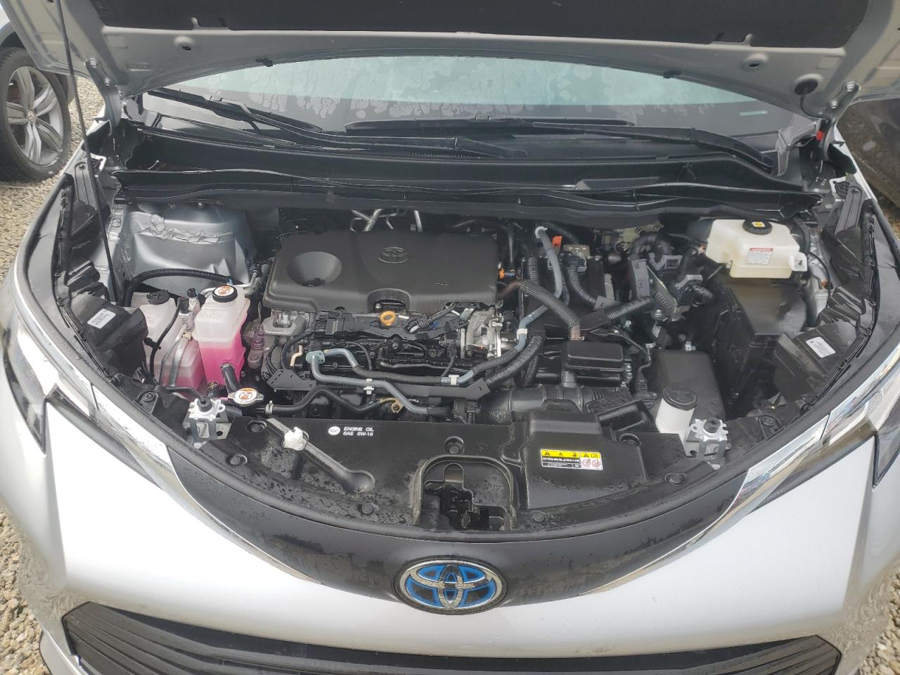 2021 Toyota Sienna VIN 5TDYRKEC3MS060865 Copart auction photo, water/flood damage thumbnail 12