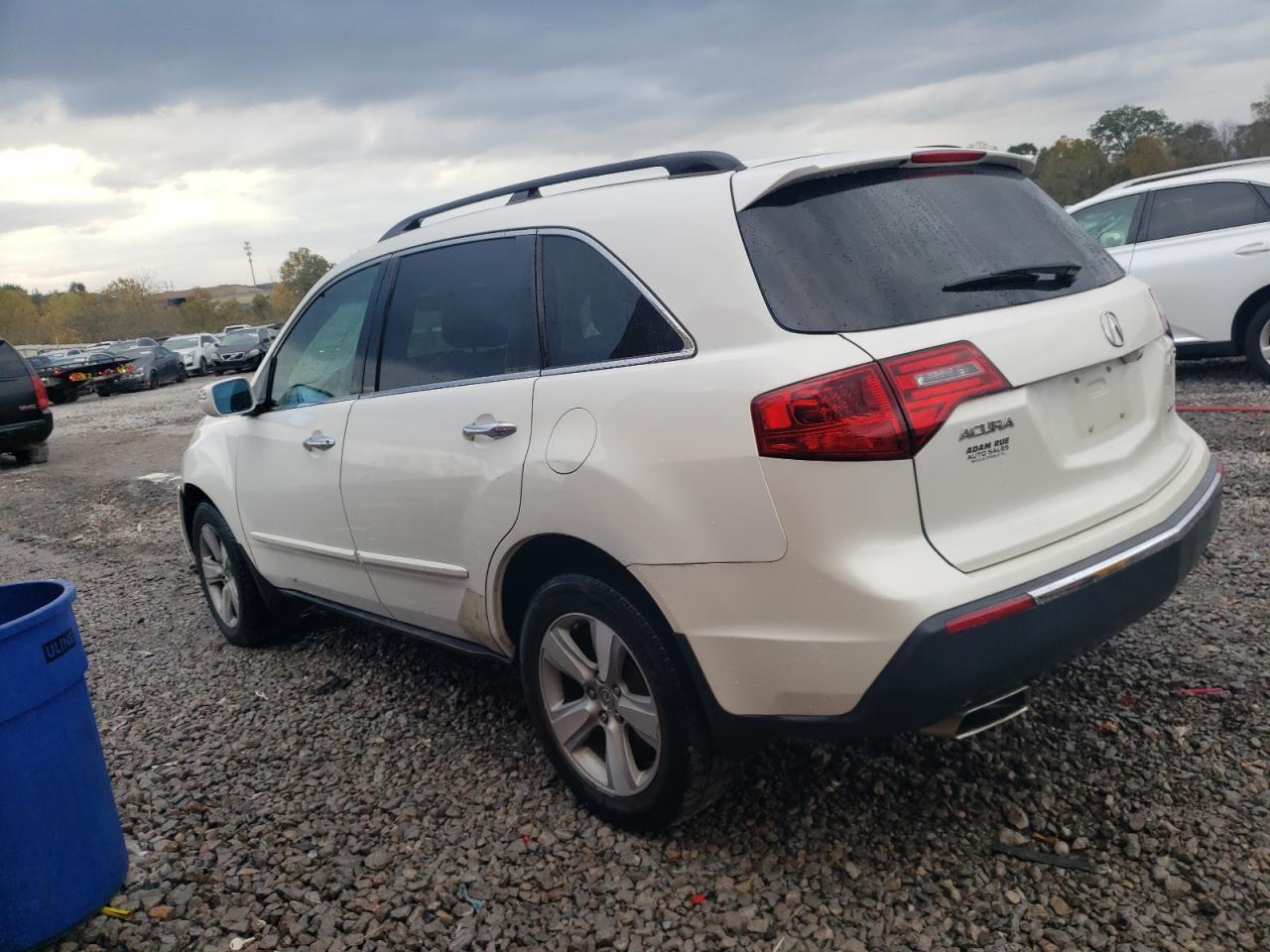 2011 Acura MDX VIN 2HNYD2H67BH510267 Copart auction photo, front end damage thumbnail 2