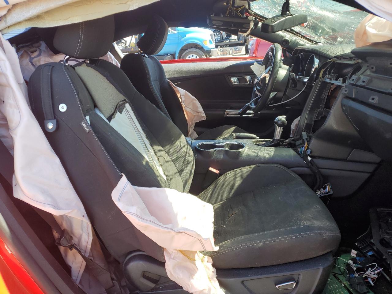 2016 Ford Mustang VIN 1FA6P8TH8G5210970 Copart auction photo, all over damage thumbnail 7