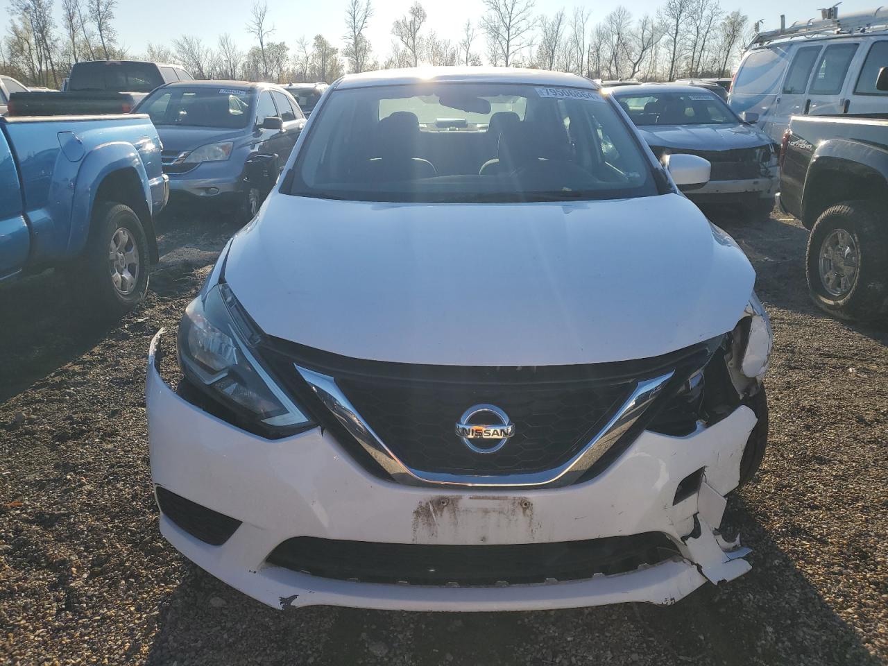 2018 Nissan Sentra VIN 3N1AB7AP8JY302617 Copart auction photo, front end / side damage thumbnail 5