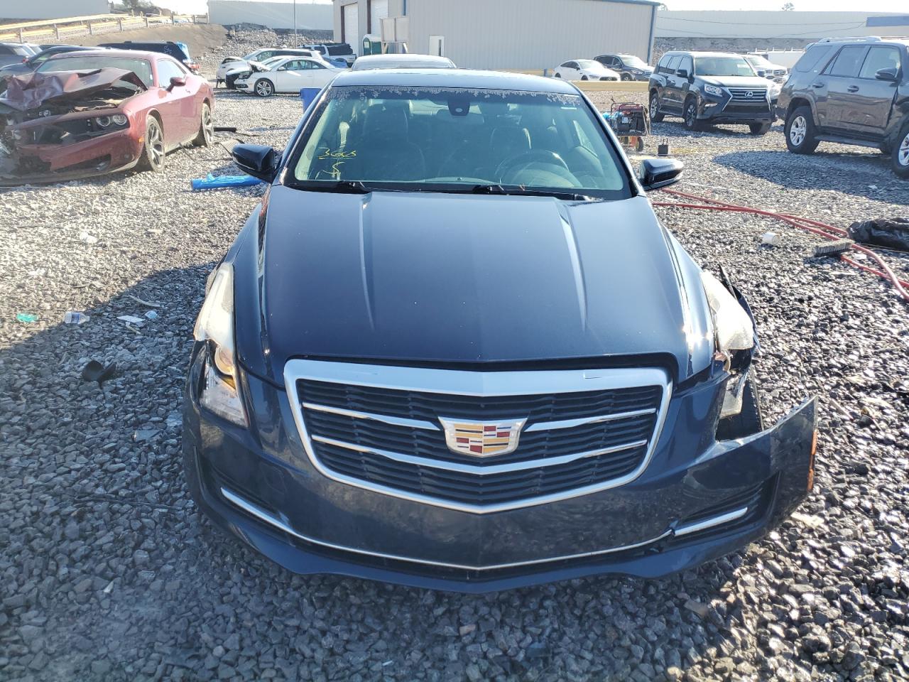 2015 Cadillac ATS VIN 1G6AG1RX2F0121274 Copart auction photo, front end / side damage thumbnail 5