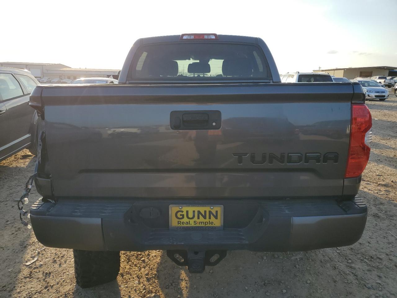 2018 Toyota Tundra VIN 5TFEM5F19JX128043 Copart auction photo, undercarriage / side damage thumbnail 6