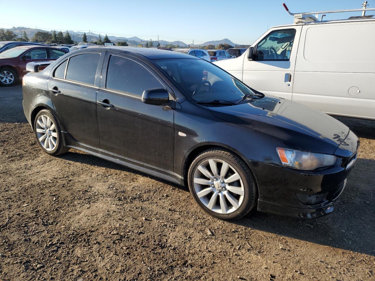 2009 Mitsubishi Lancer VIN JA3AU86W99U023042 Copart auction photo, all over / front end damage thumbnail 4