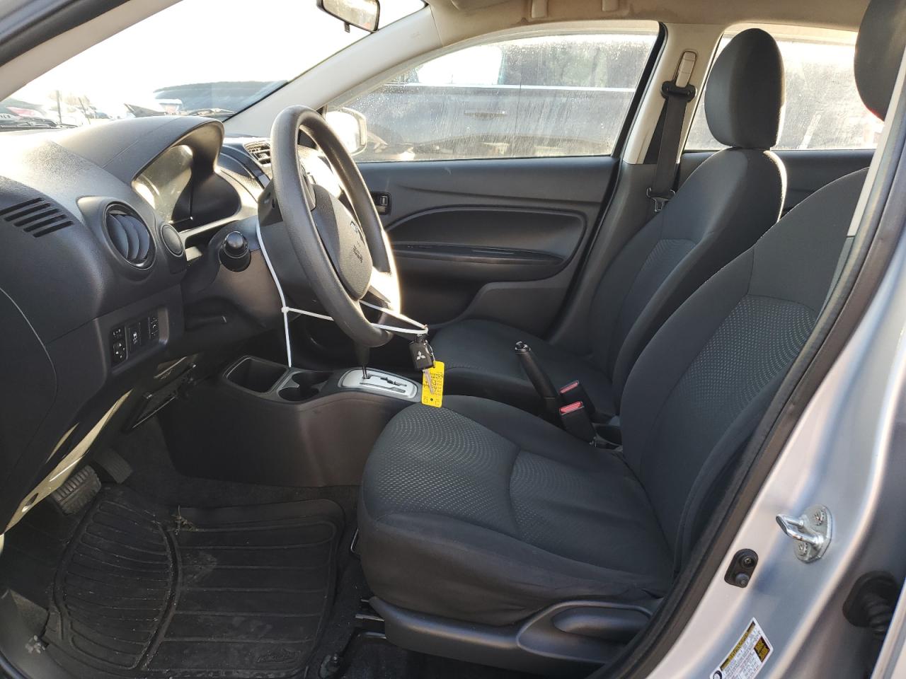 2017 Mitsubishi Mirage VIN ML32F3FJ2HHF16016 Copart auction photo, front end / rear end damage thumbnail 7