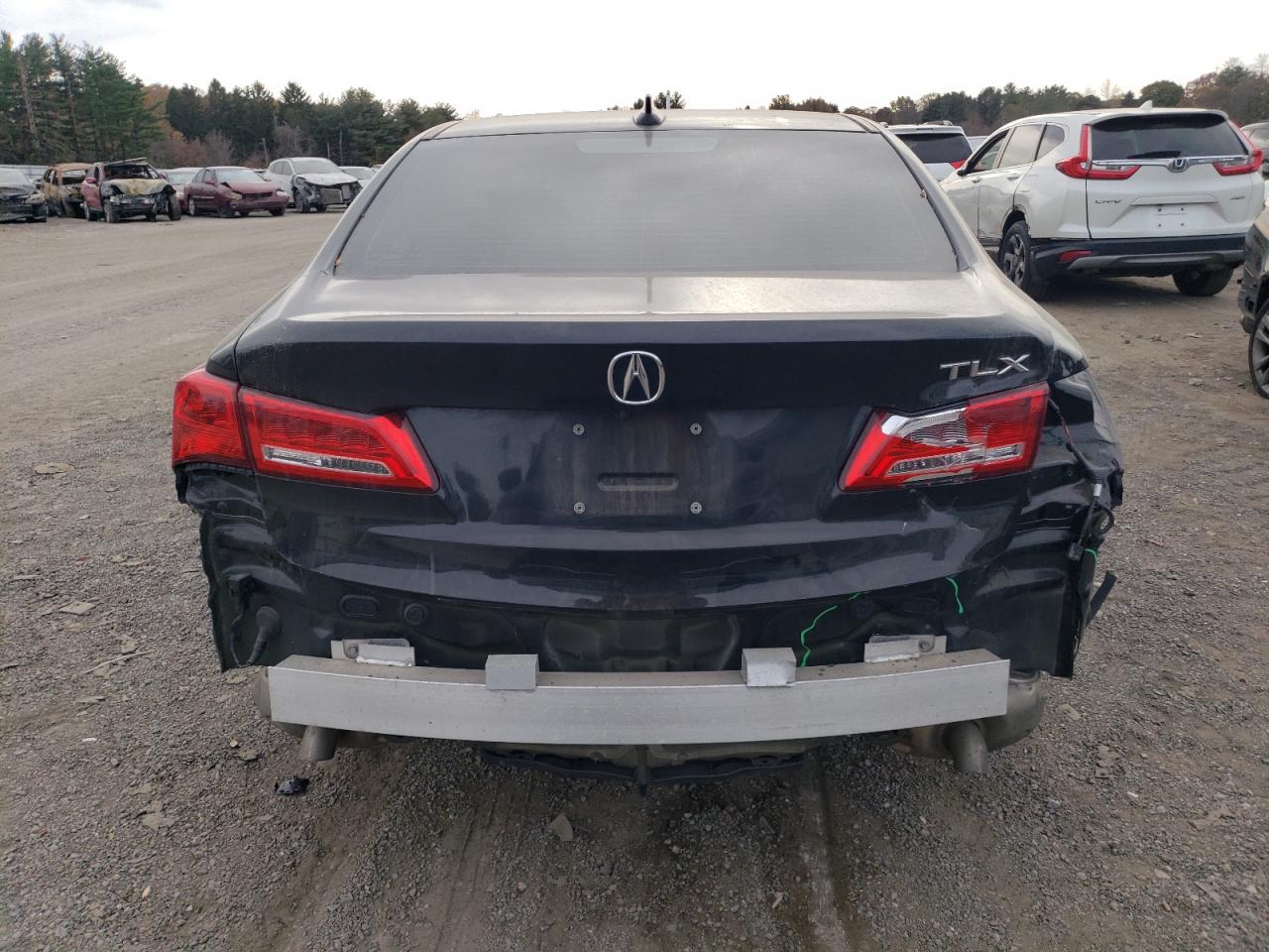 2019 Acura TLX VIN 19UUB1F32KA004469 Copart auction photo, rear end / minor dent/scratches damage thumbnail 6