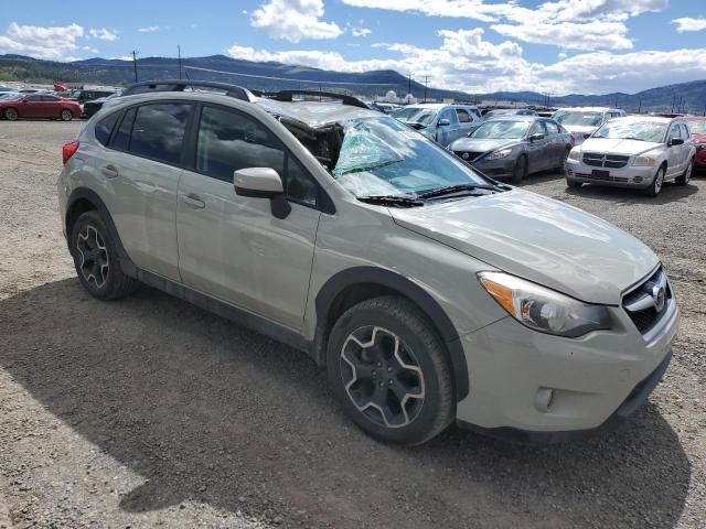 2015 Subaru XV VIN JF2GPACC2F8235470 Copart auction photo, top/roof / front end damage thumbnail 4