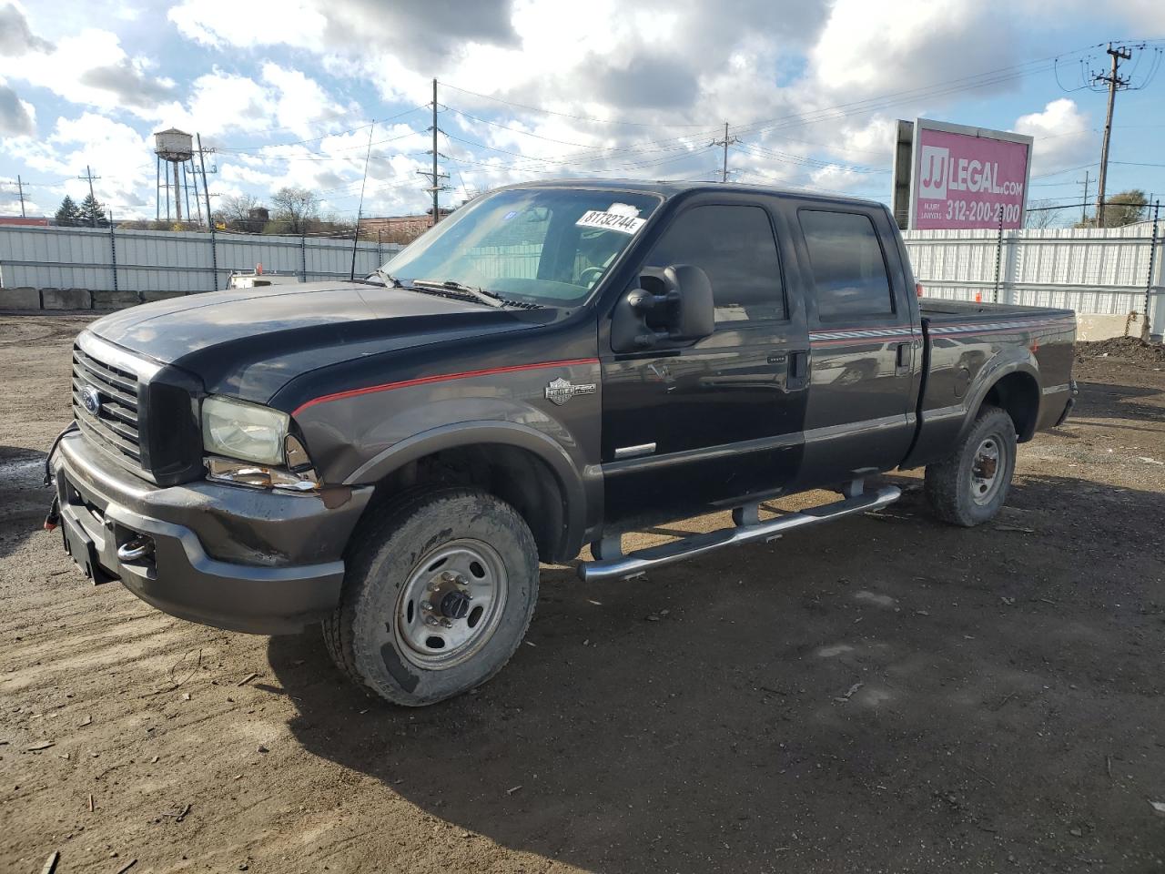2004 Ford F250 VIN 1FTNW21P64EB80380