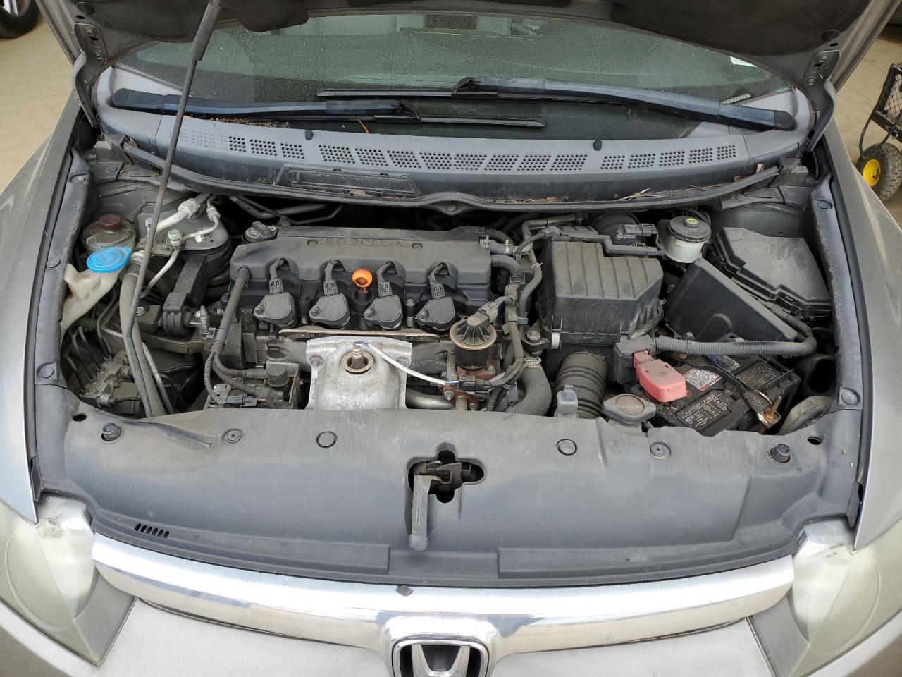 2007 Honda Civic VIN 2HGFA16887H308759 Copart auction photo, rear end damage thumbnail 11