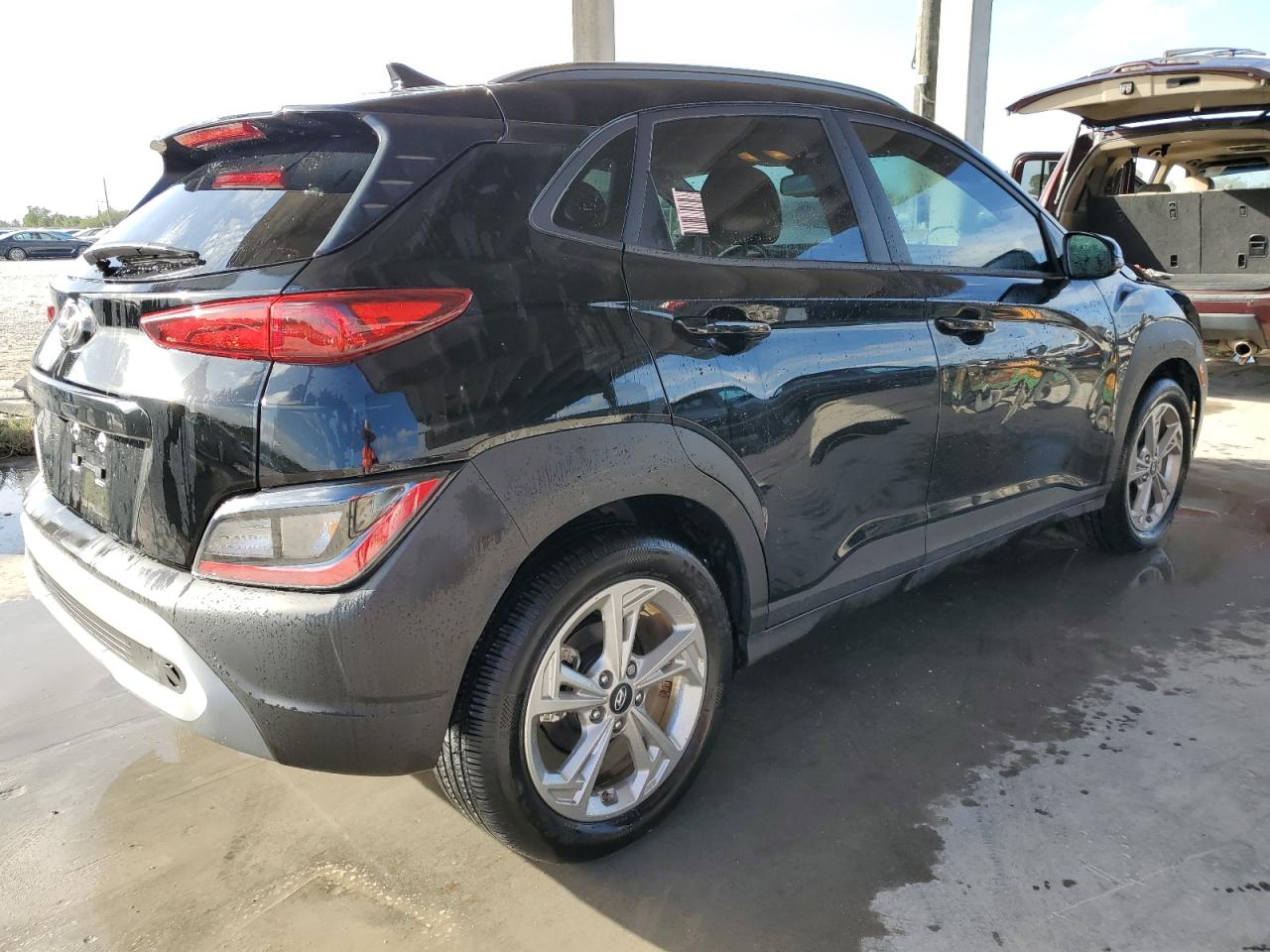 2023 Hyundai Kona VIN KM8K32AB6PU959980 Copart auction photo, front end / minor dent/scratches damage thumbnail 3