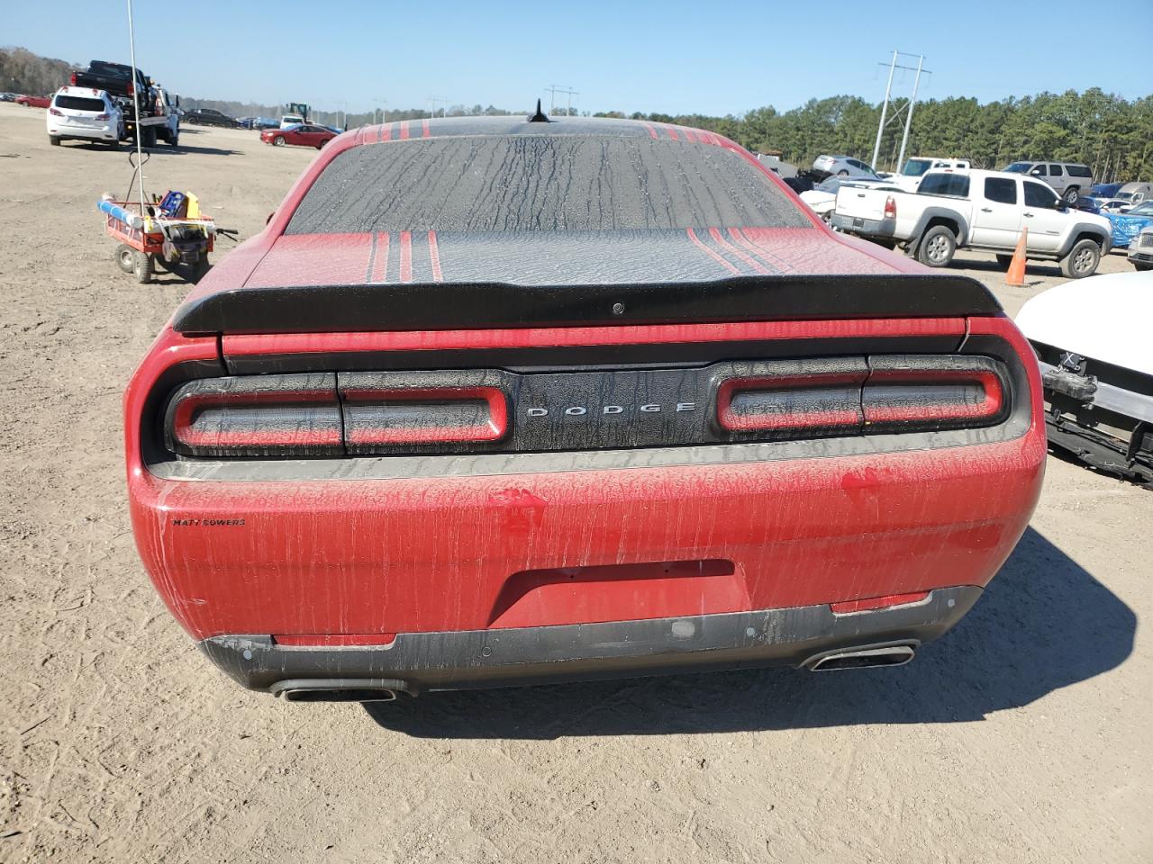 2018 Dodge Challenger VIN 2C3CDZBTXJH118653 Copart auction photo, front end damage thumbnail 6