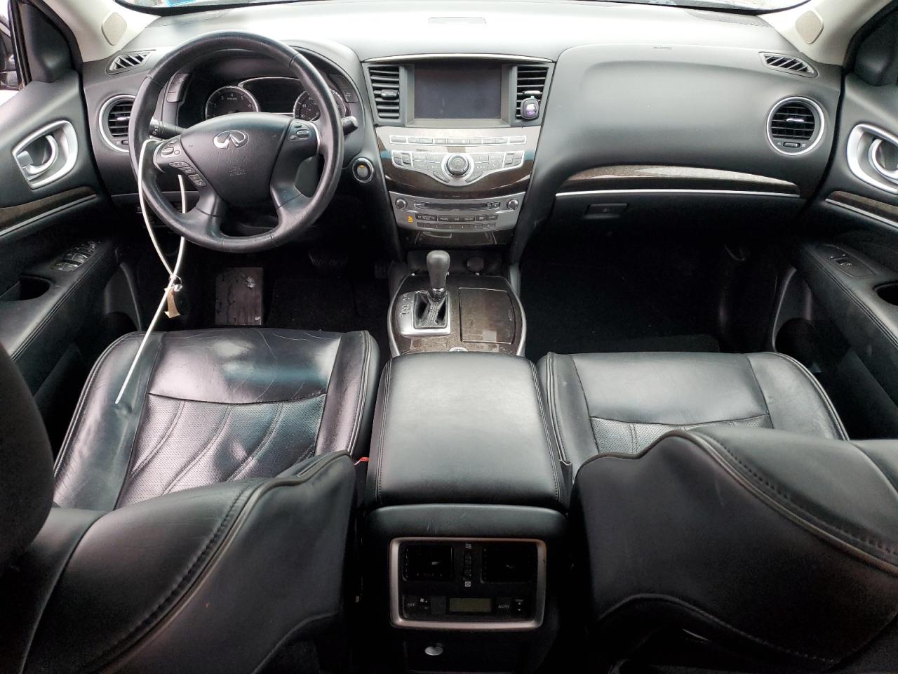 2013 Infiniti JX VIN 5N1AL0MM8DC350808 Copart auction photo, front end damage thumbnail 8