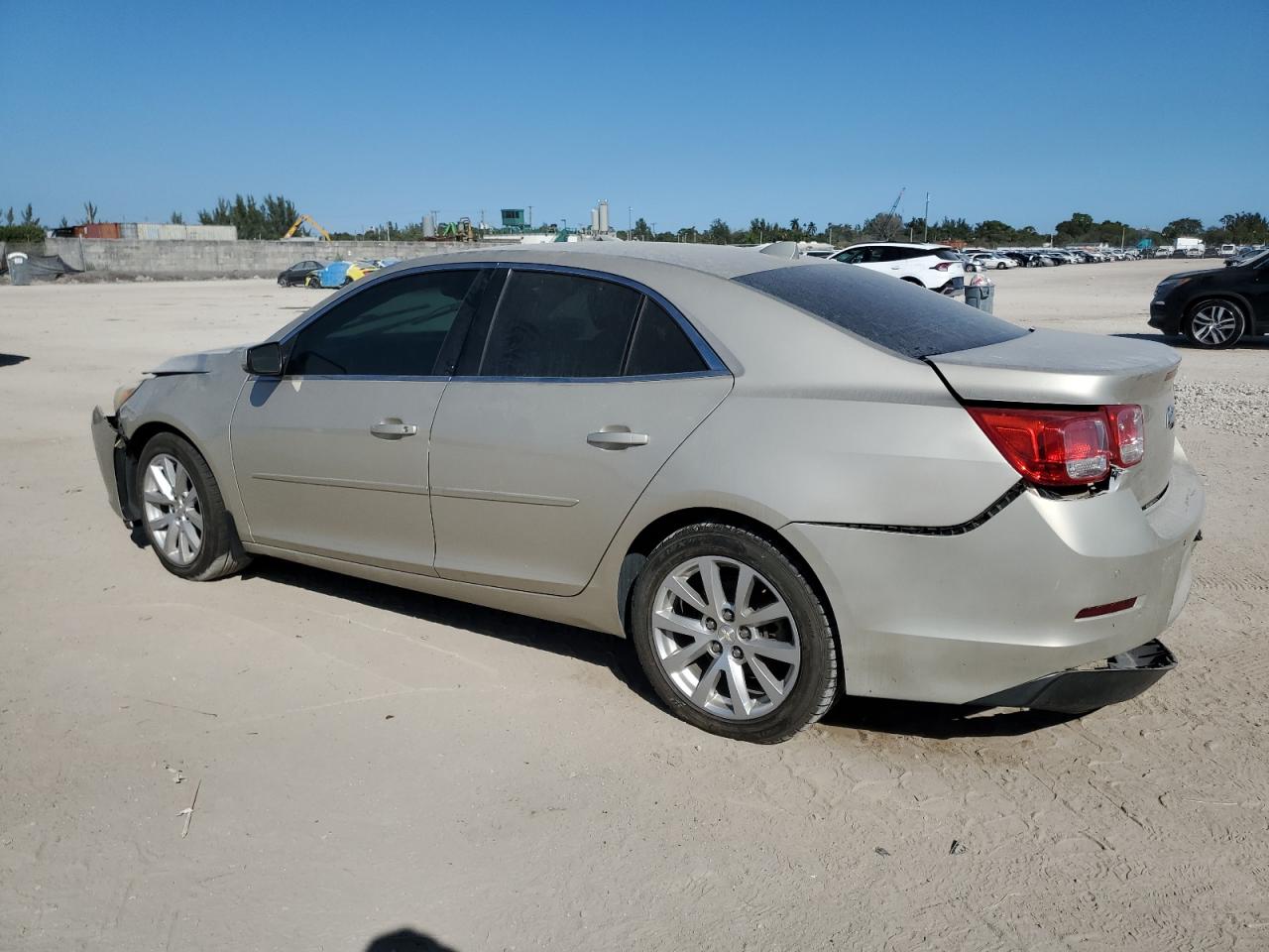 2013 Chevrolet Malibu VIN 1G11D5SR5DF339950 Copart auction photo, front end / side damage thumbnail 2