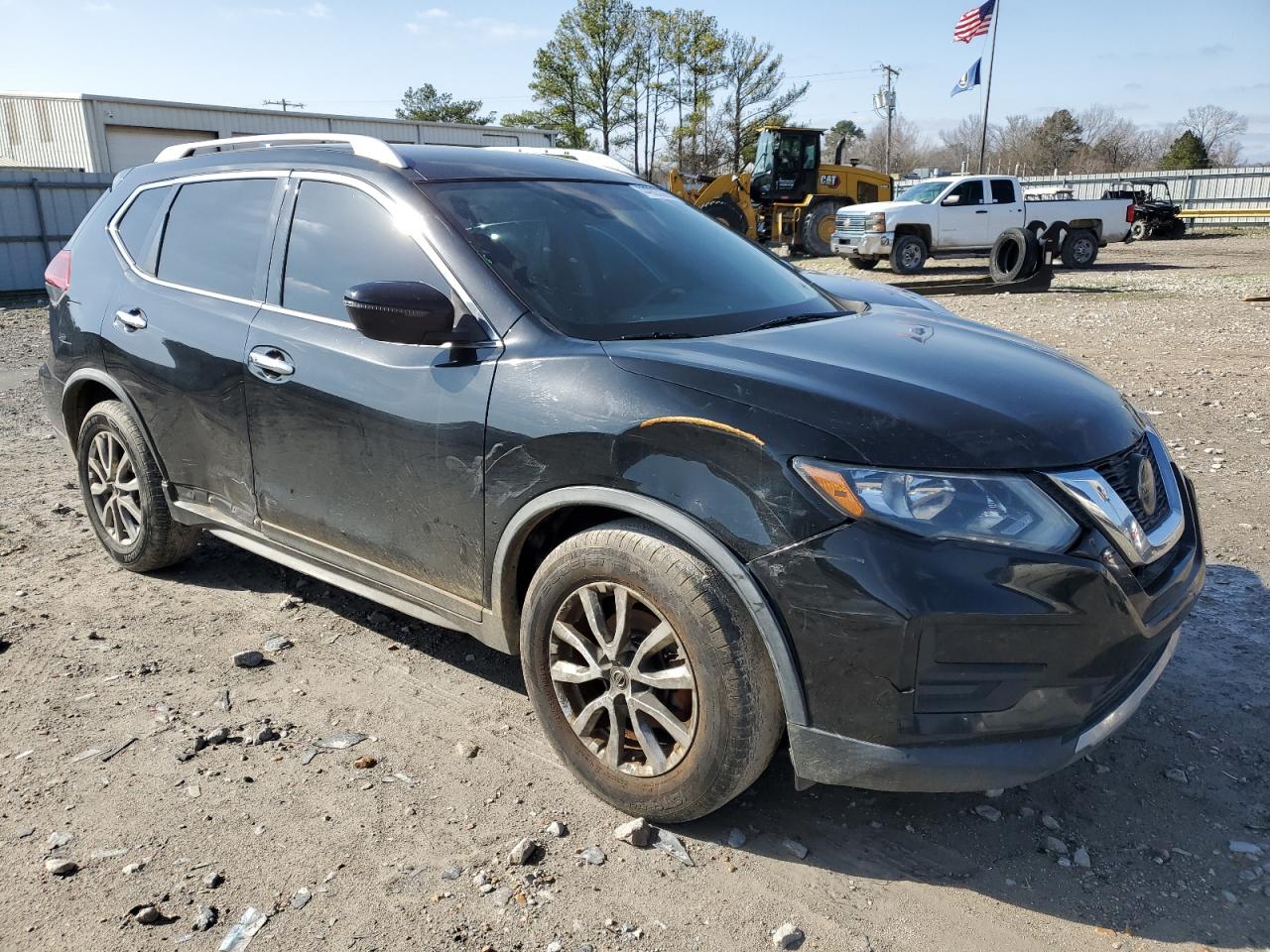 2020 Nissan Rogue VIN KNMAT2MT7LP514578 Copart auction photo, mechanical / side damage thumbnail 4