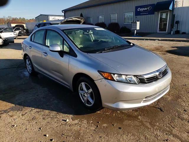 2012 Honda Civic VIN 19XFB2F50CE075795 Copart auction photo, front end / side damage thumbnail 13