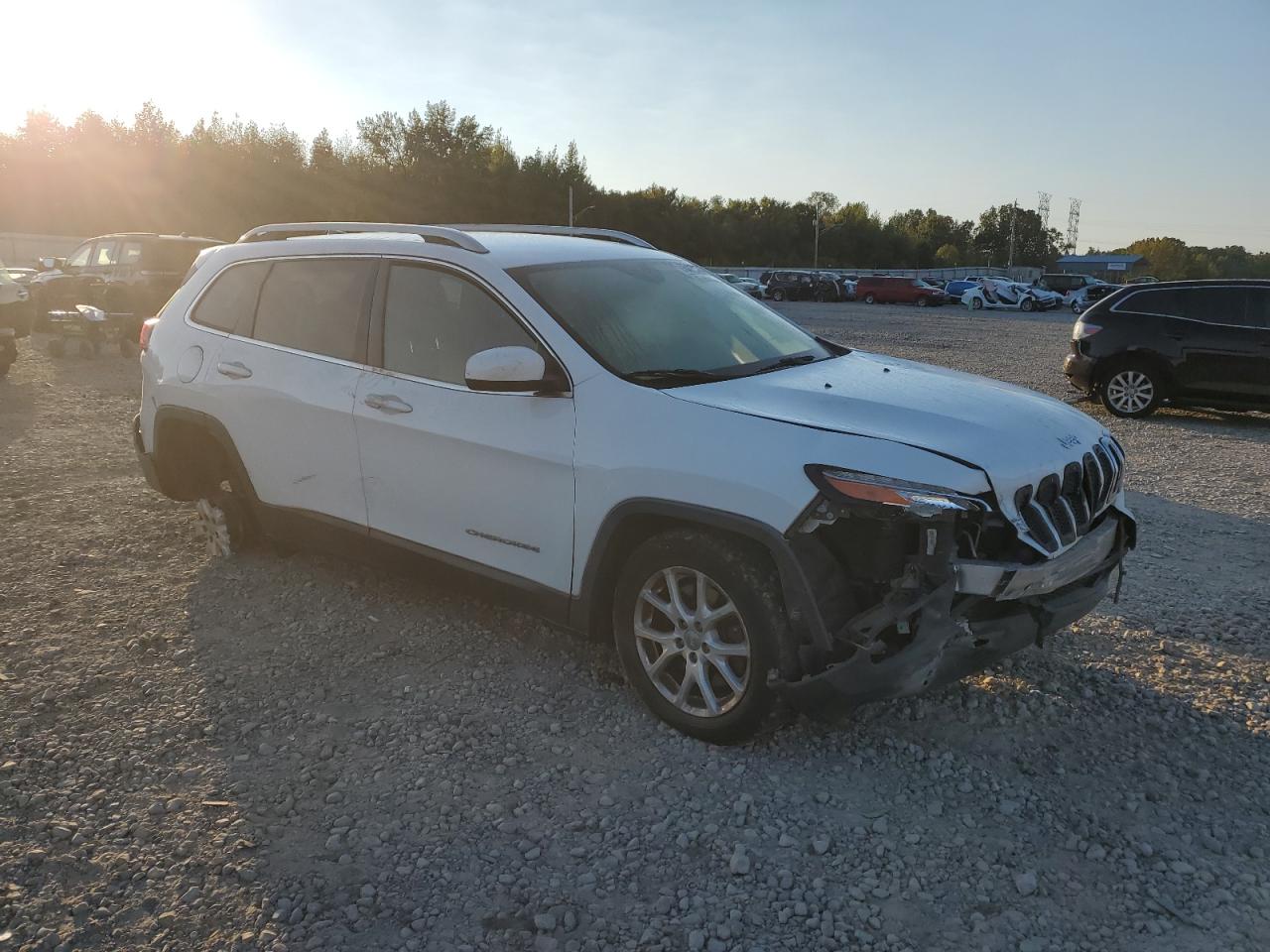 2016 Jeep Grand Cherokee VIN 1C4PJLCB5GW282508 Copart auction photo, all over damage thumbnail 4