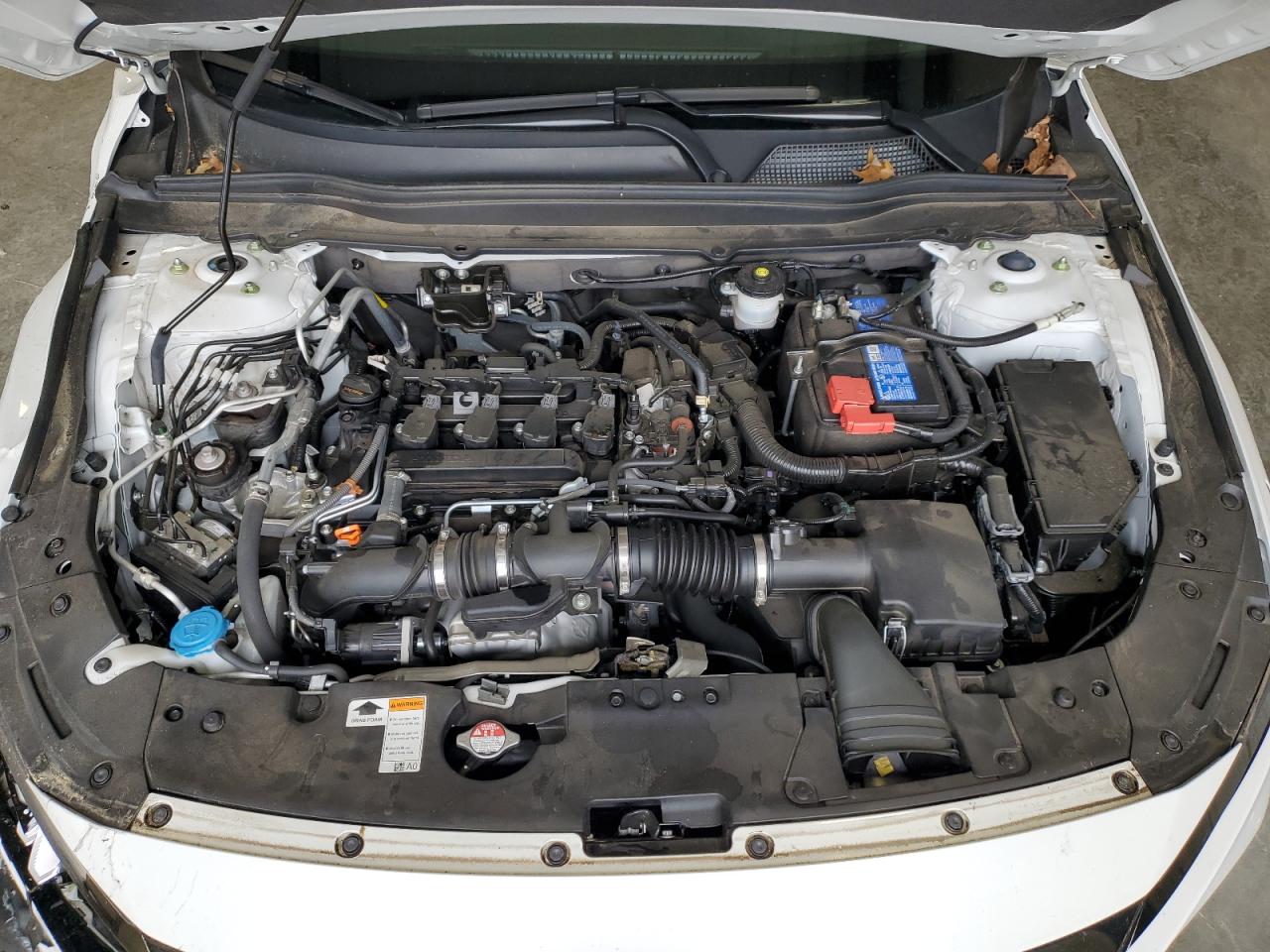 2022 Honda Accord VIN 1HGCV1F43NA060730 Copart auction photo, front end / side damage thumbnail 12