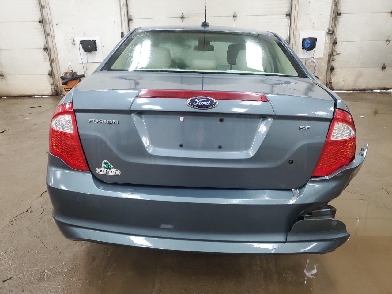 2011 Ford Fusion VIN 3FAHP0HAXBR106881 Copart auction photo, rollover damage thumbnail 6