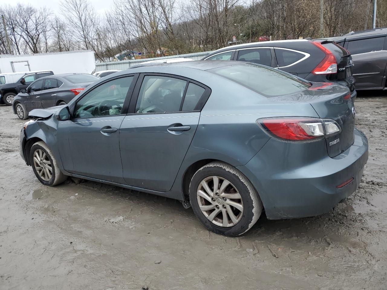 2012 Mazda 3 VIN JM1BL1V72C1699206 Copart auction photo, front end damage thumbnail 2