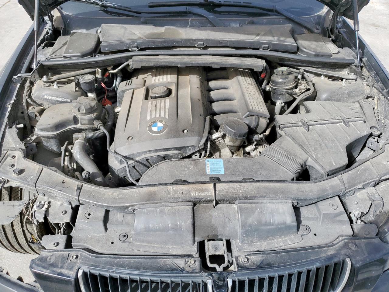 2009 BMW 3er VIN WBAPH57549NM34201 Copart auction photo, front end damage thumbnail 11