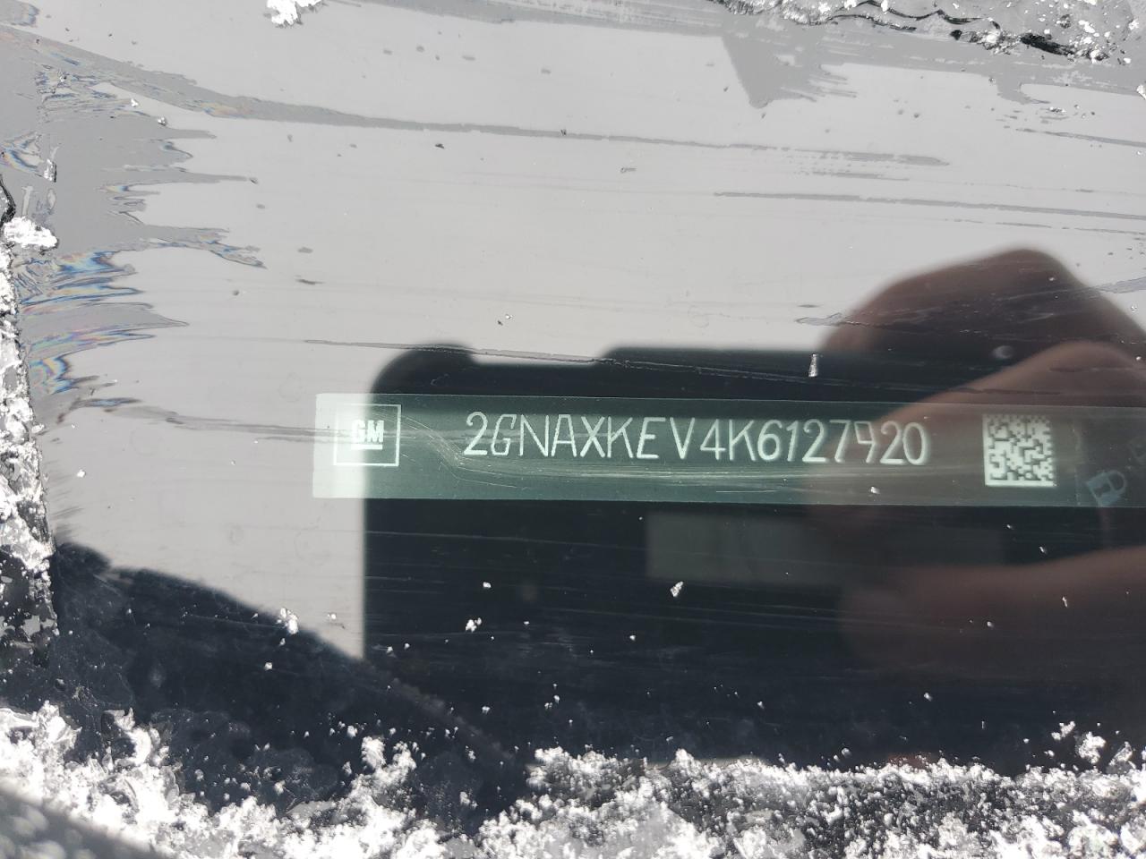 2019 Chevrolet Equinox VIN 2GNAXKEV4K6127920 Copart auction photo, side damage thumbnail 13