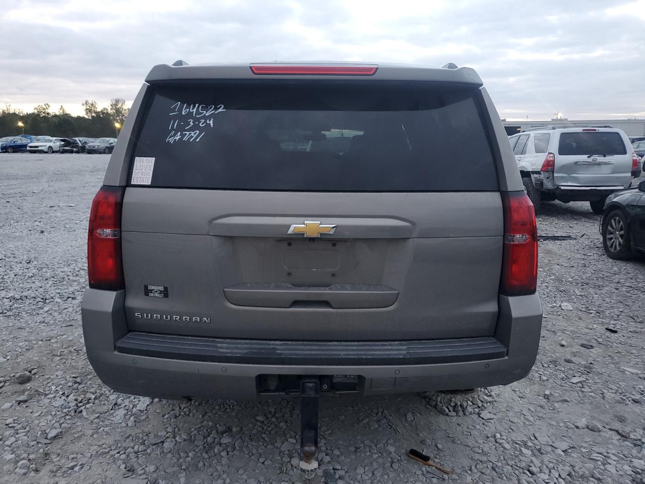 2017 Chevrolet Suburban VIN 1GNSCGKCXHR250876 Copart auction photo, undercarriage / front end damage thumbnail 6