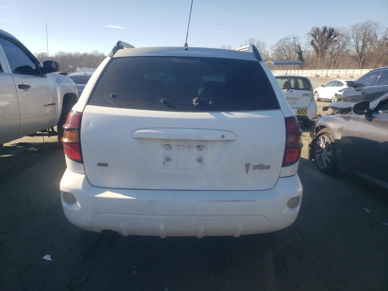 2006 Pontiac Vibe VIN 5Y2SM65886Z409575 Copart auction photo, front end / side damage thumbnail 6