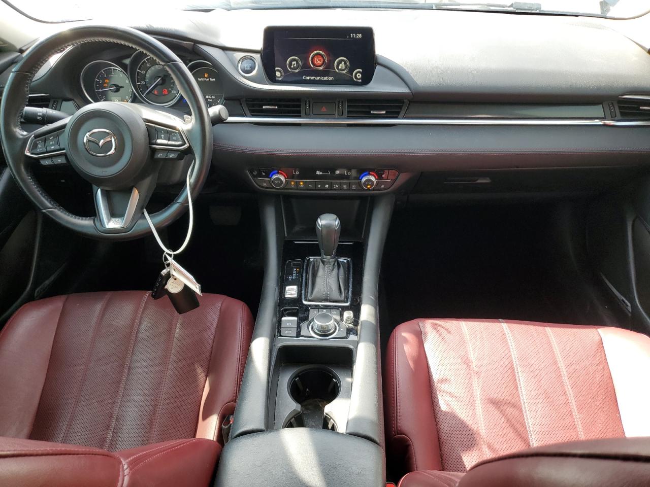 2021 Mazda 6 VIN JM1GL1WY5M1614146 Copart auction photo, rear end / side damage thumbnail 8