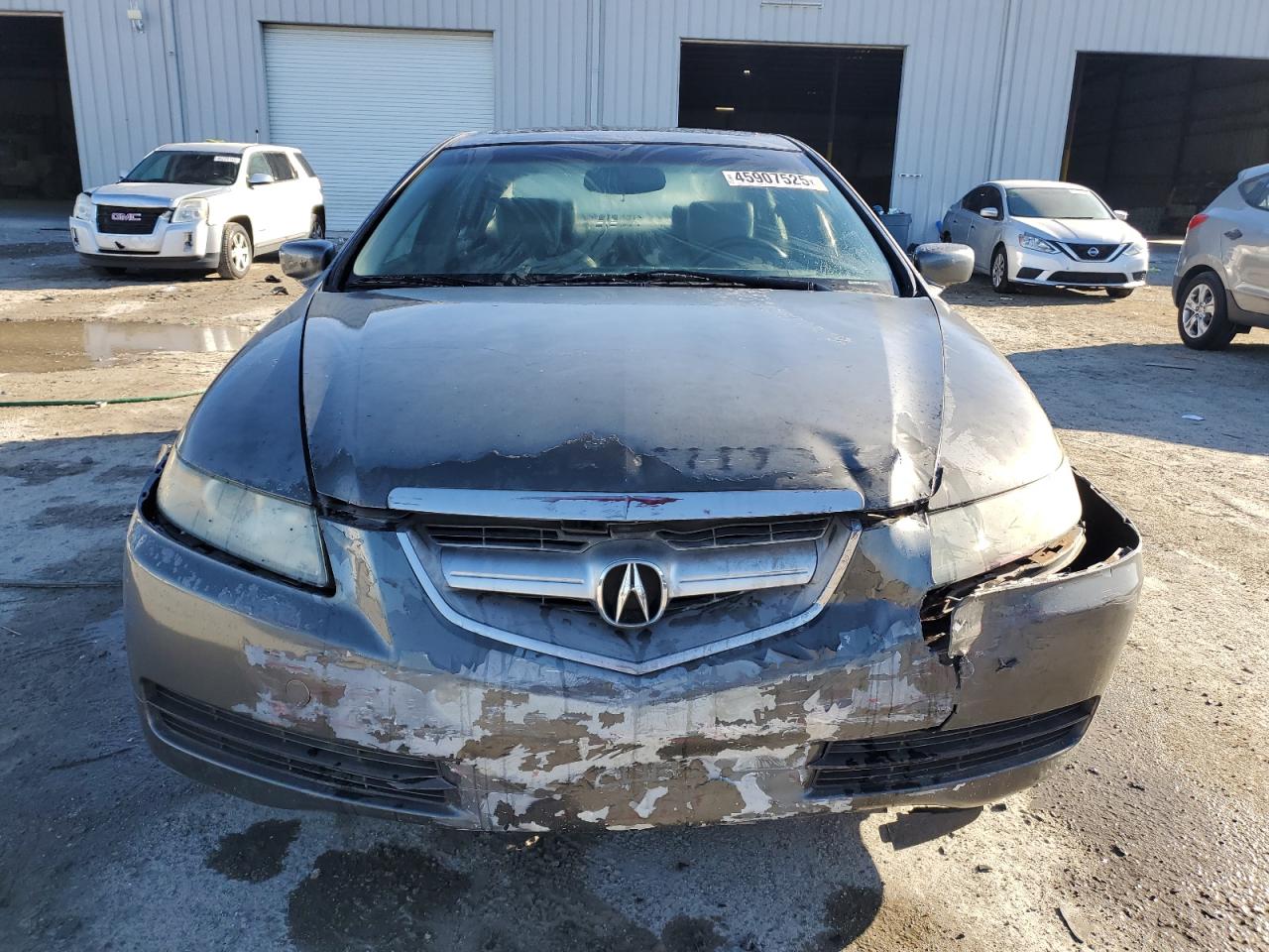 2004 Acura TL VIN 19UUA66284A073192 Copart auction photo, front end / side damage thumbnail 5
