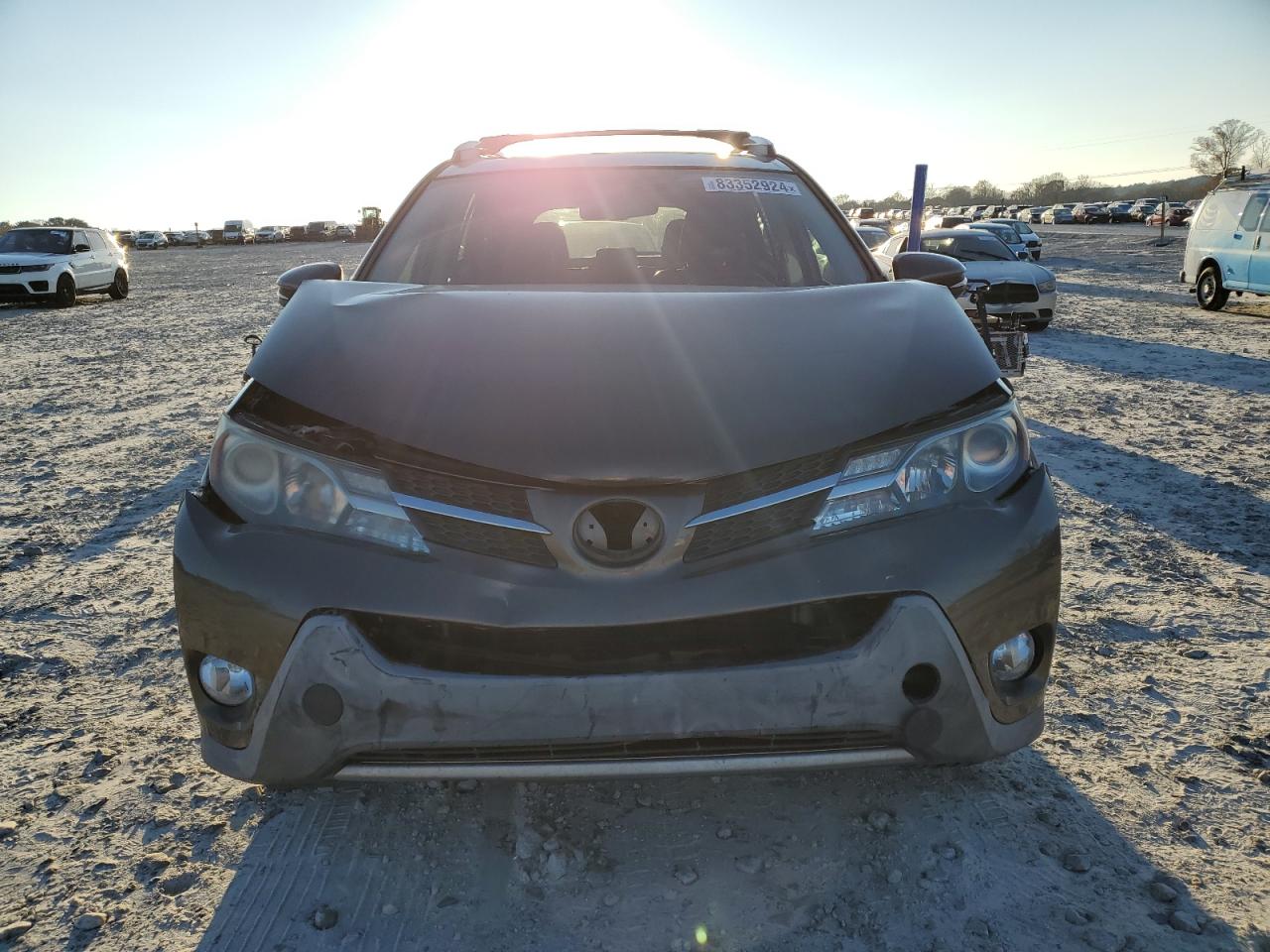 2014 Toyota RAV 4 VIN 2T3YFREV4EW127167 Copart auction photo, front end damage thumbnail 5