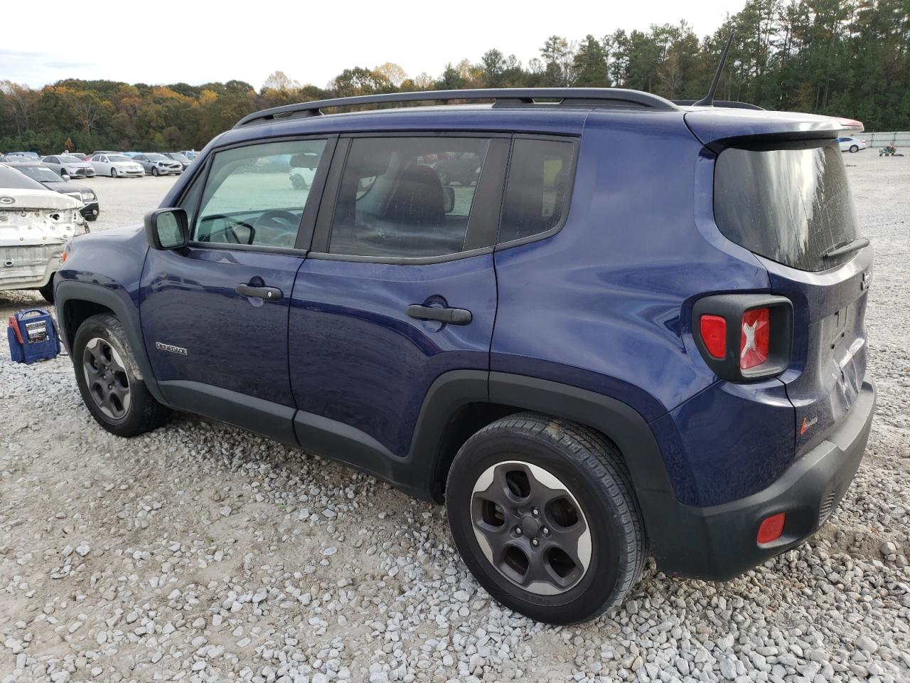 2017 Jeep Renegade VIN ZACCJAAB2HPG20144 Copart auction photo, rear end damage thumbnail 2