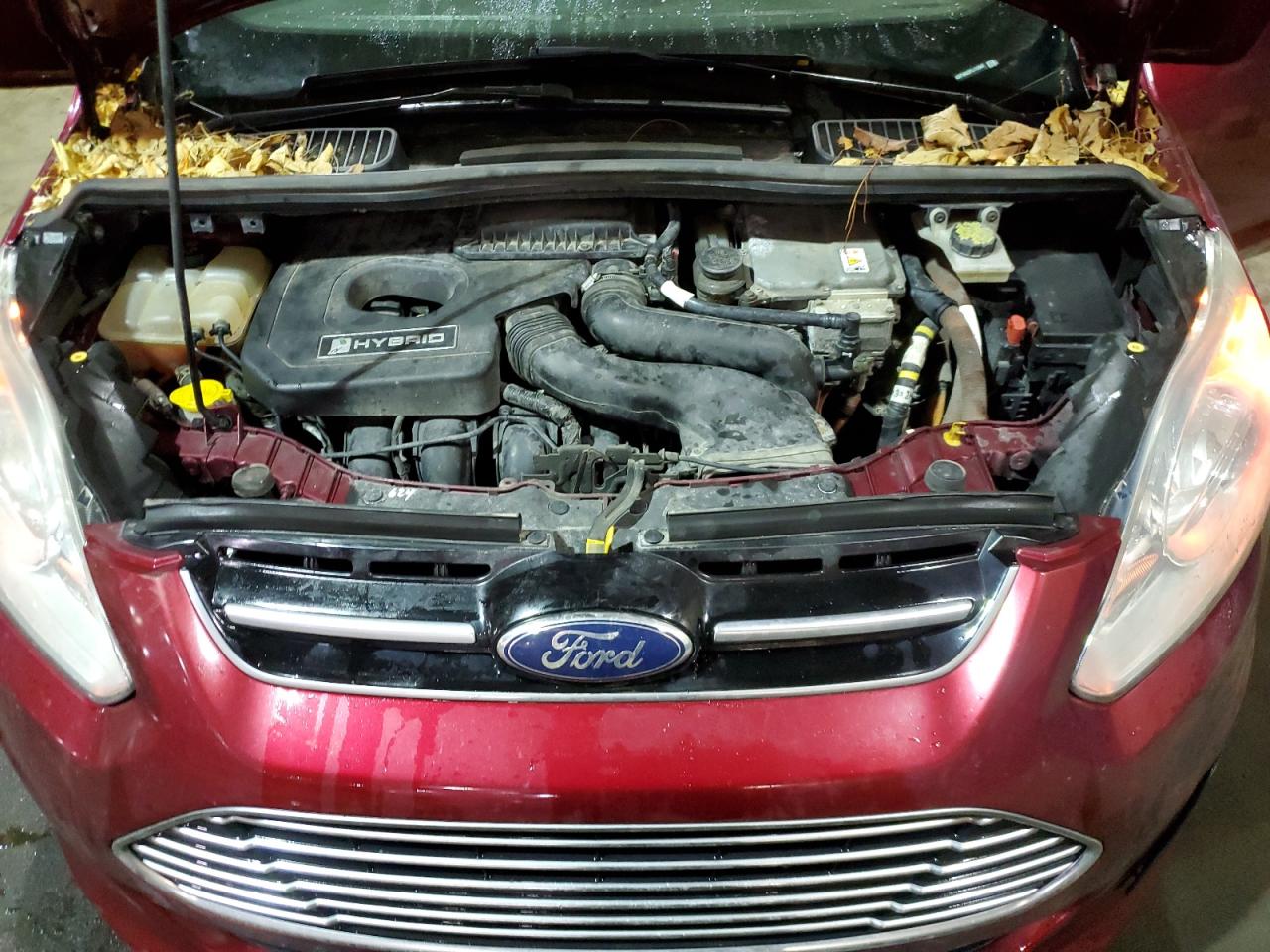 2015 Ford C-MAX VIN 1FADP5AU2FL112047 Copart auction photo, side / front end damage thumbnail 11